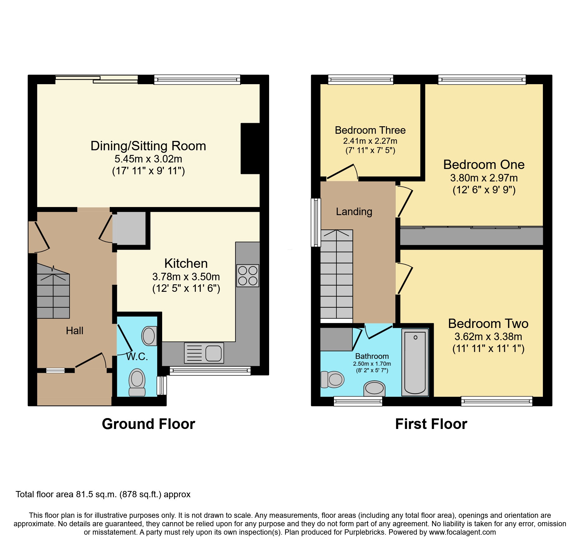 20, Melrose Close -  Market Lavington, Devizes floorplan