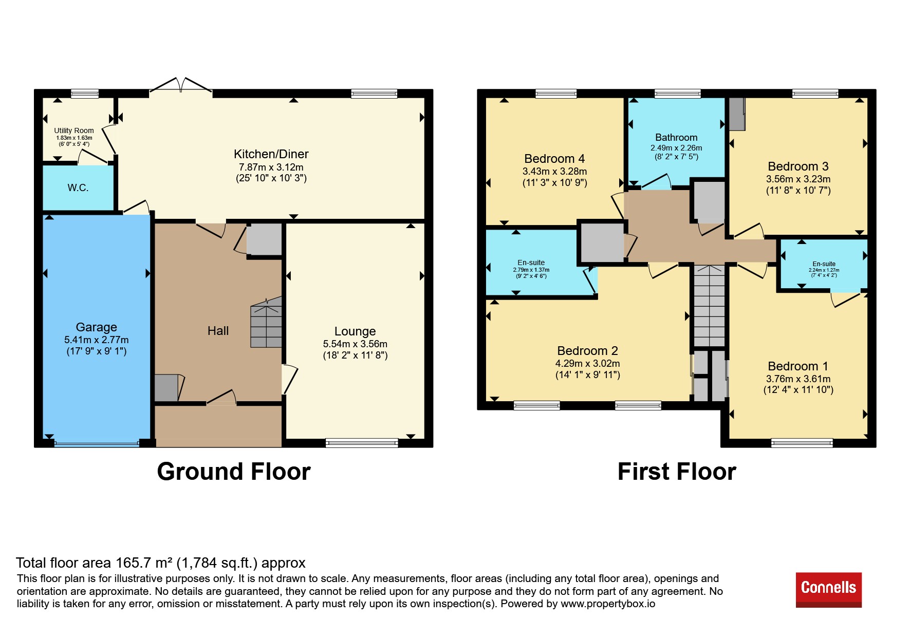58, Eleanor Drive, Wellingborough floorplan