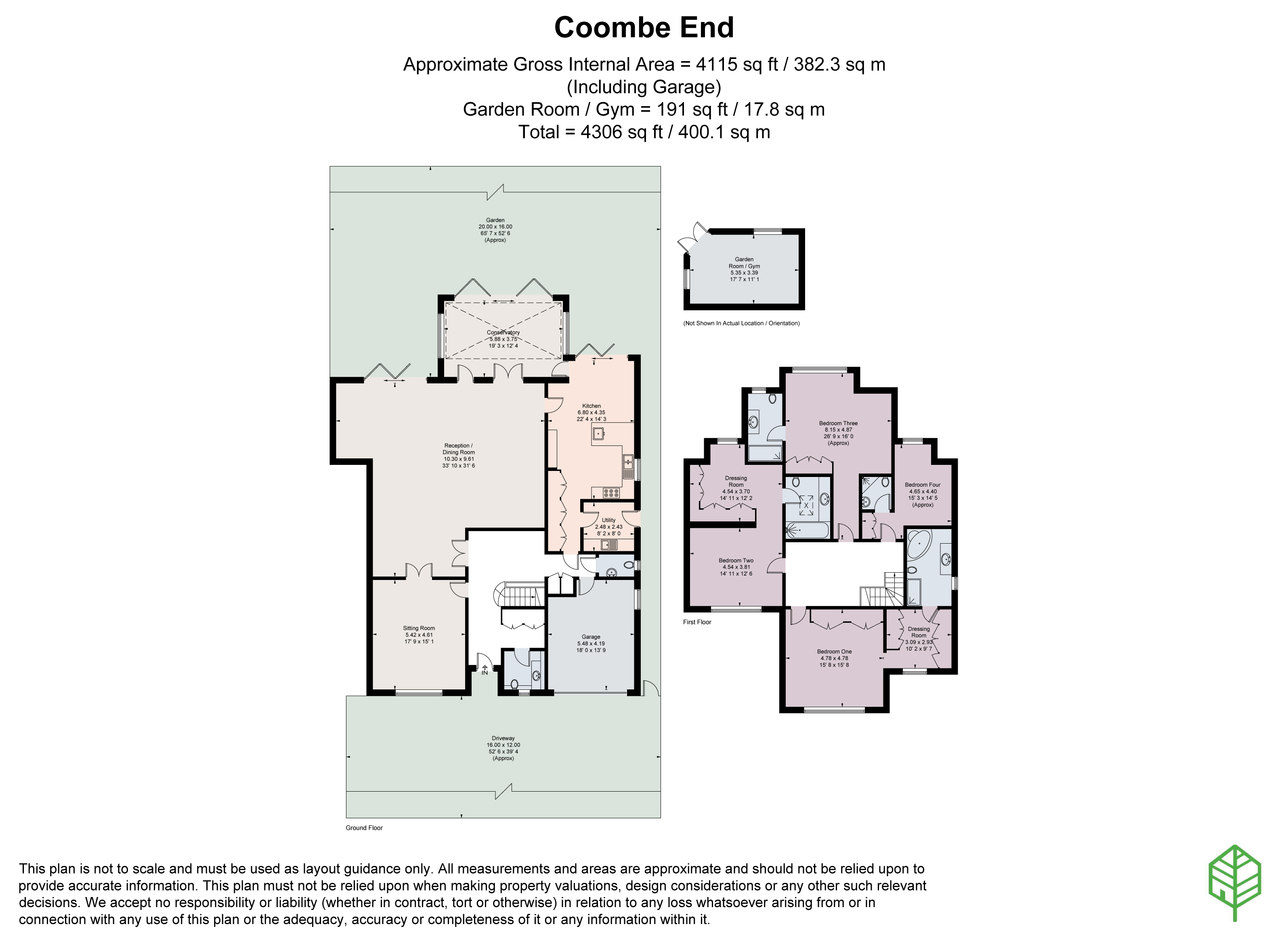 Coombe End, Kingston upon Thames floorplan