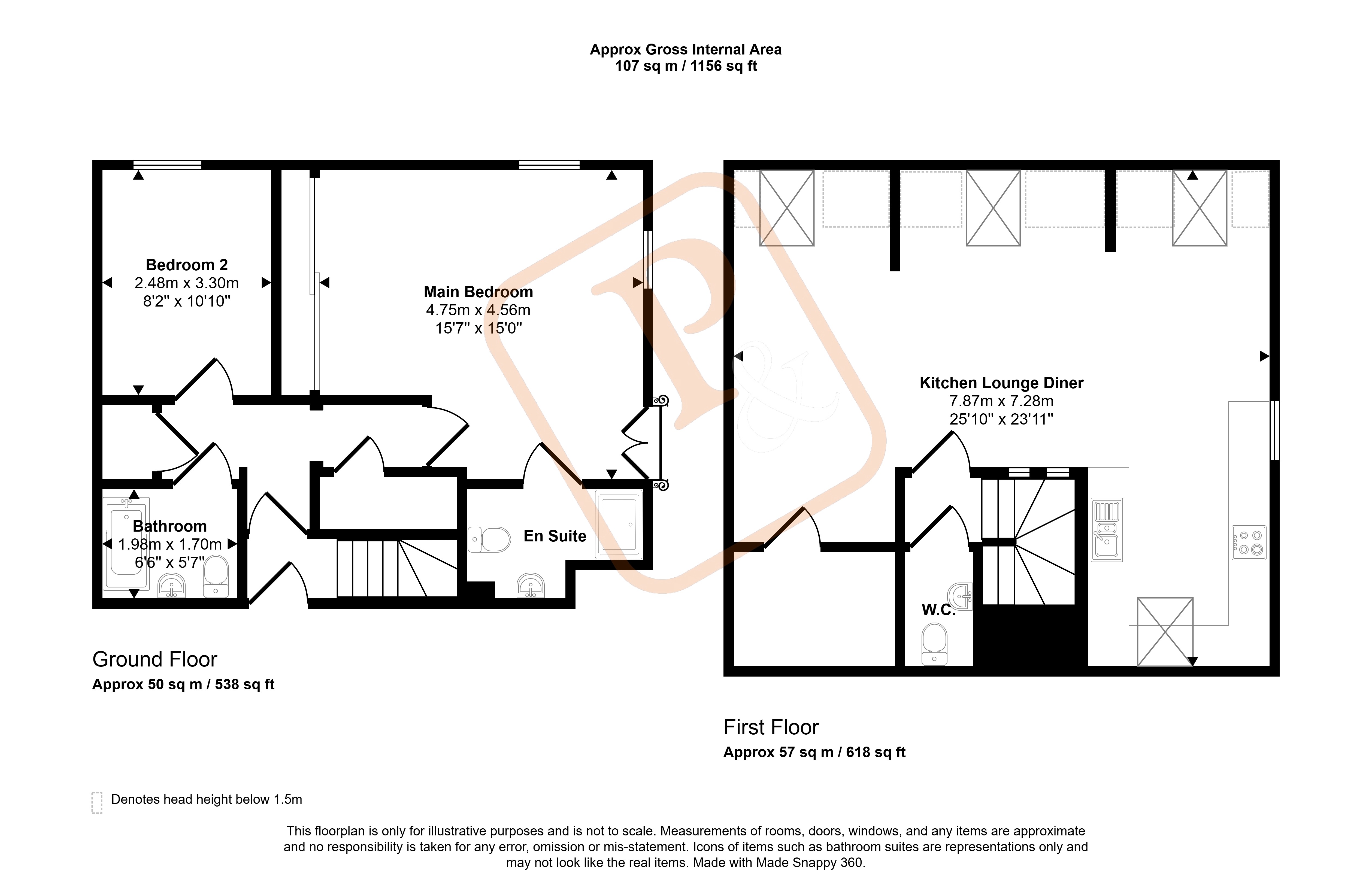 East Street, Essex floorplan