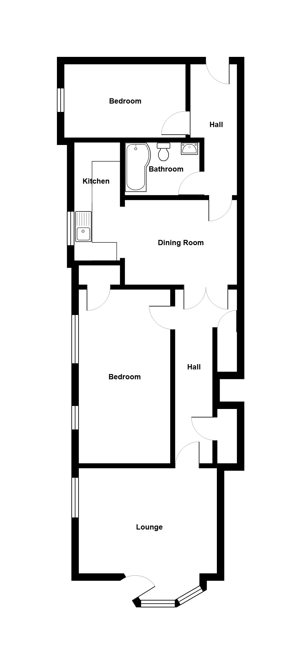 1A & 1B, Sherrington Road, Ipswich, Suffolk, IP1 floorplan