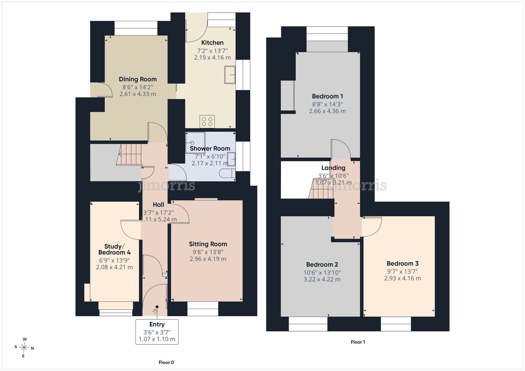 7 Wallis Street, Fishguard floorplan