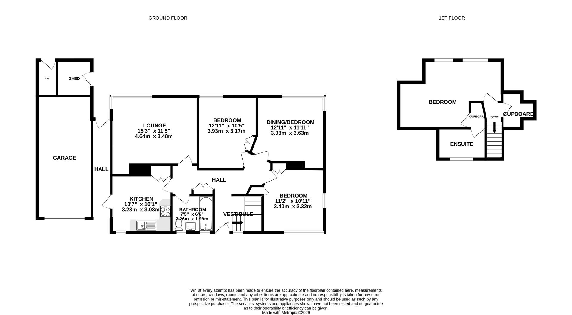 5, Woodlands Road, Dingwall floorplan