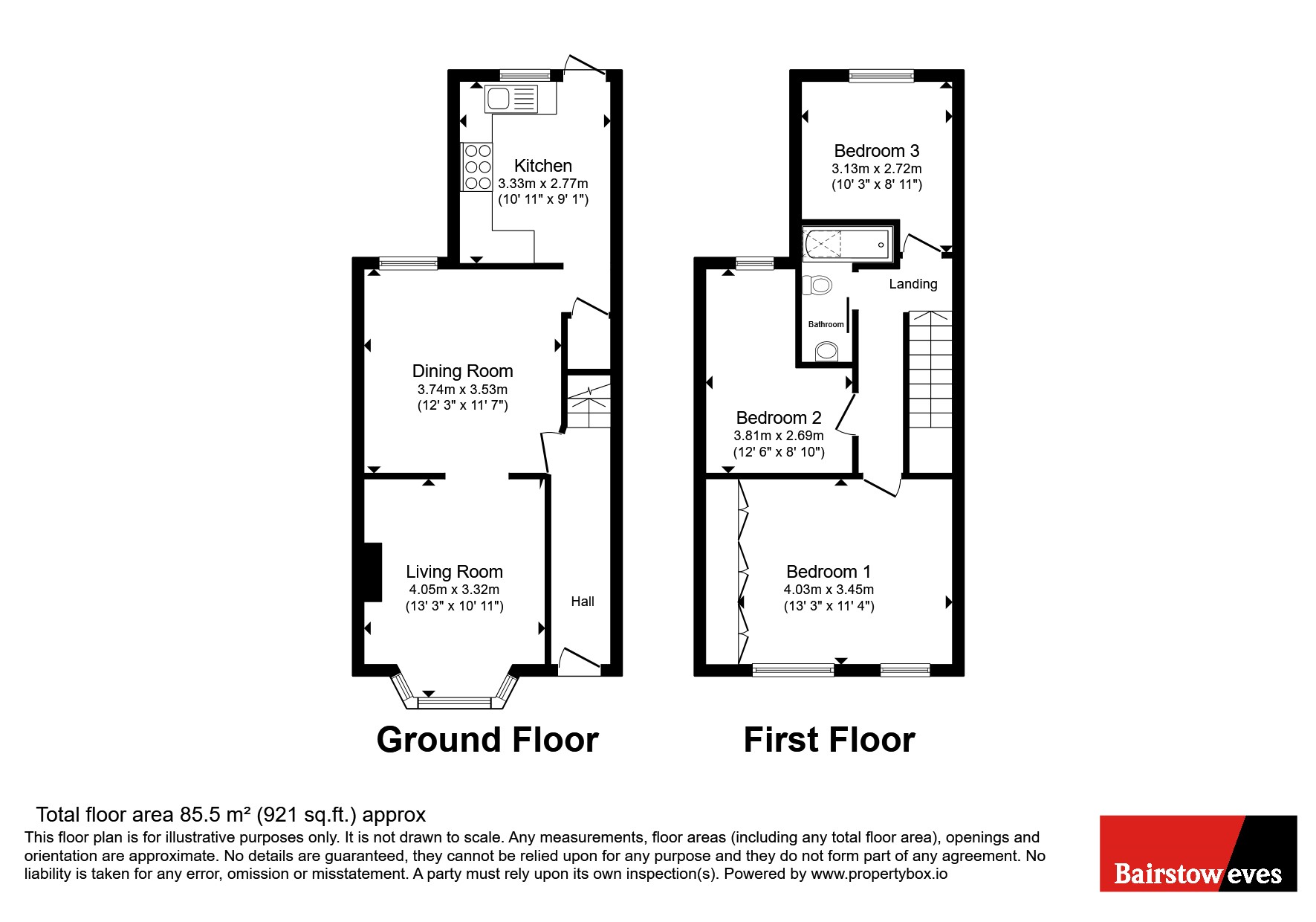 10, Richmond Street, Kent floorplan