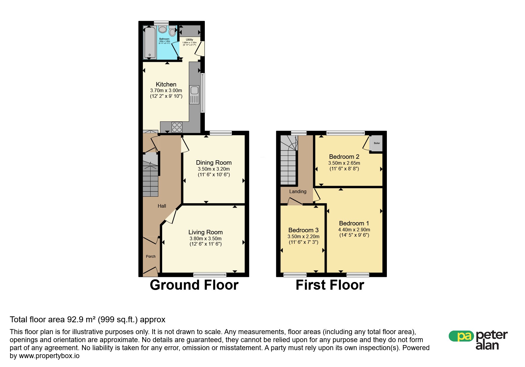 132, Abertillery Road, Abertillery floorplan