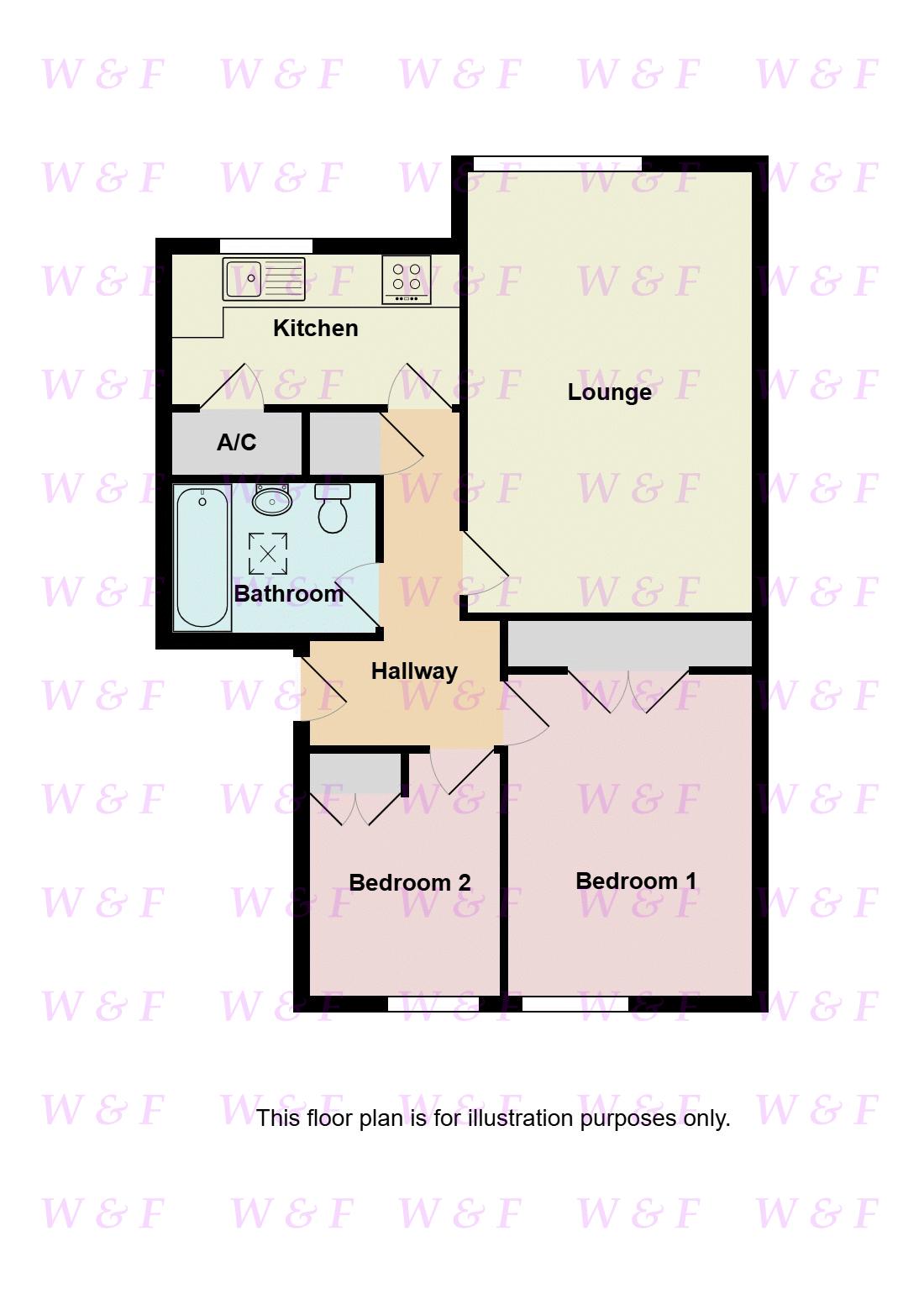 29 Roberts Court, 813, Chester Road, Birmingham floorplan