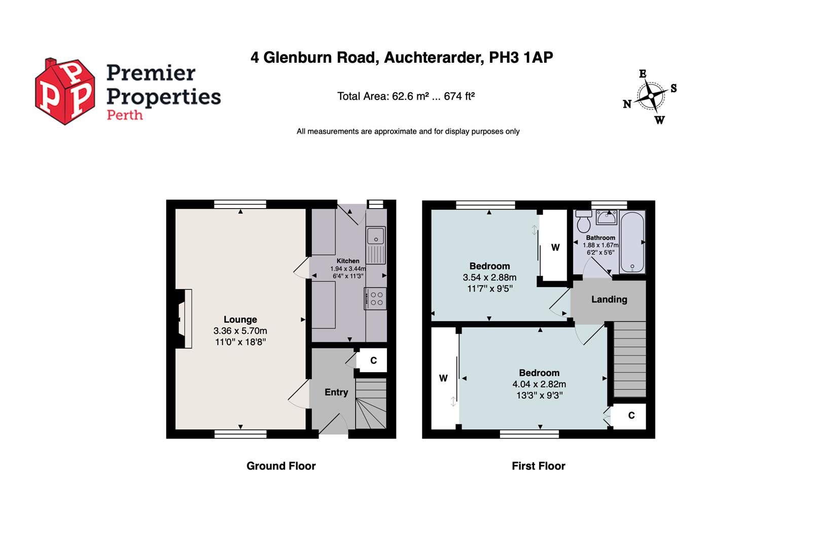 4, Glenburn Road, Auchterarder floorplan
