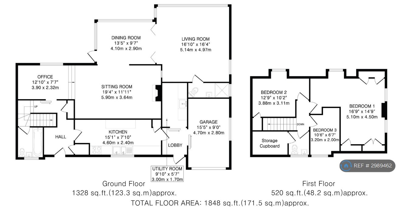 Attimore Road, Welwyn Garden City floorplan