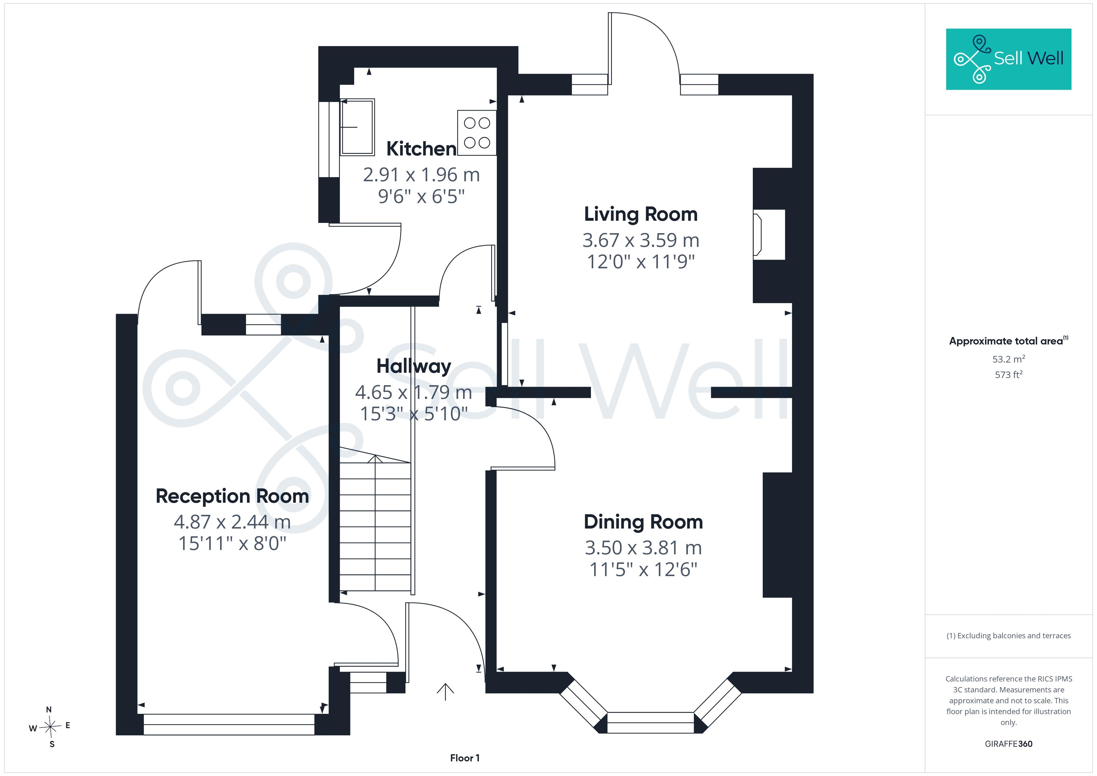 20, Gordon Road, Manchester floorplan