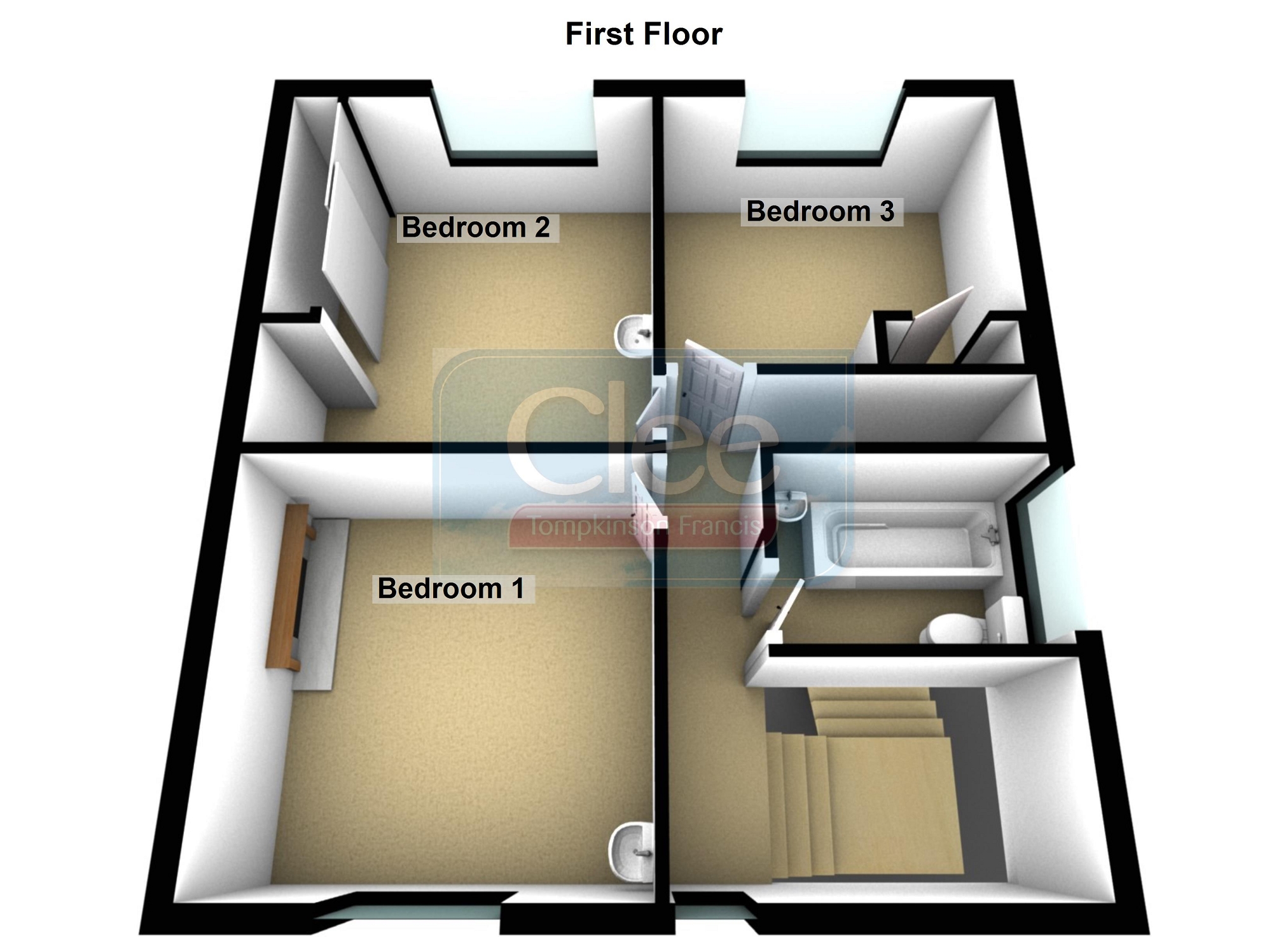 25, Moorlands, Neath floorplan