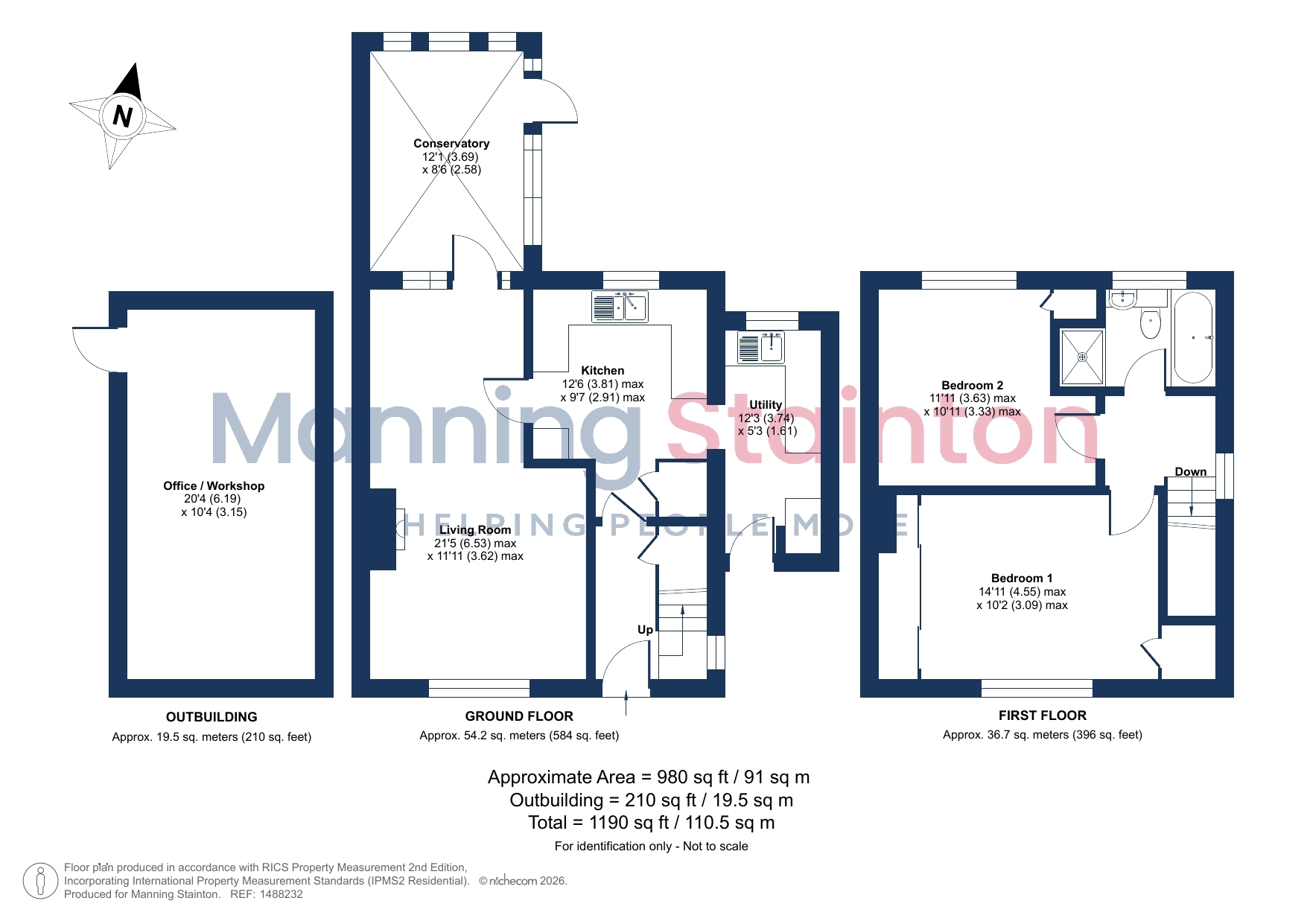 31, Victoria Crescent, West Yorkshire floorplan