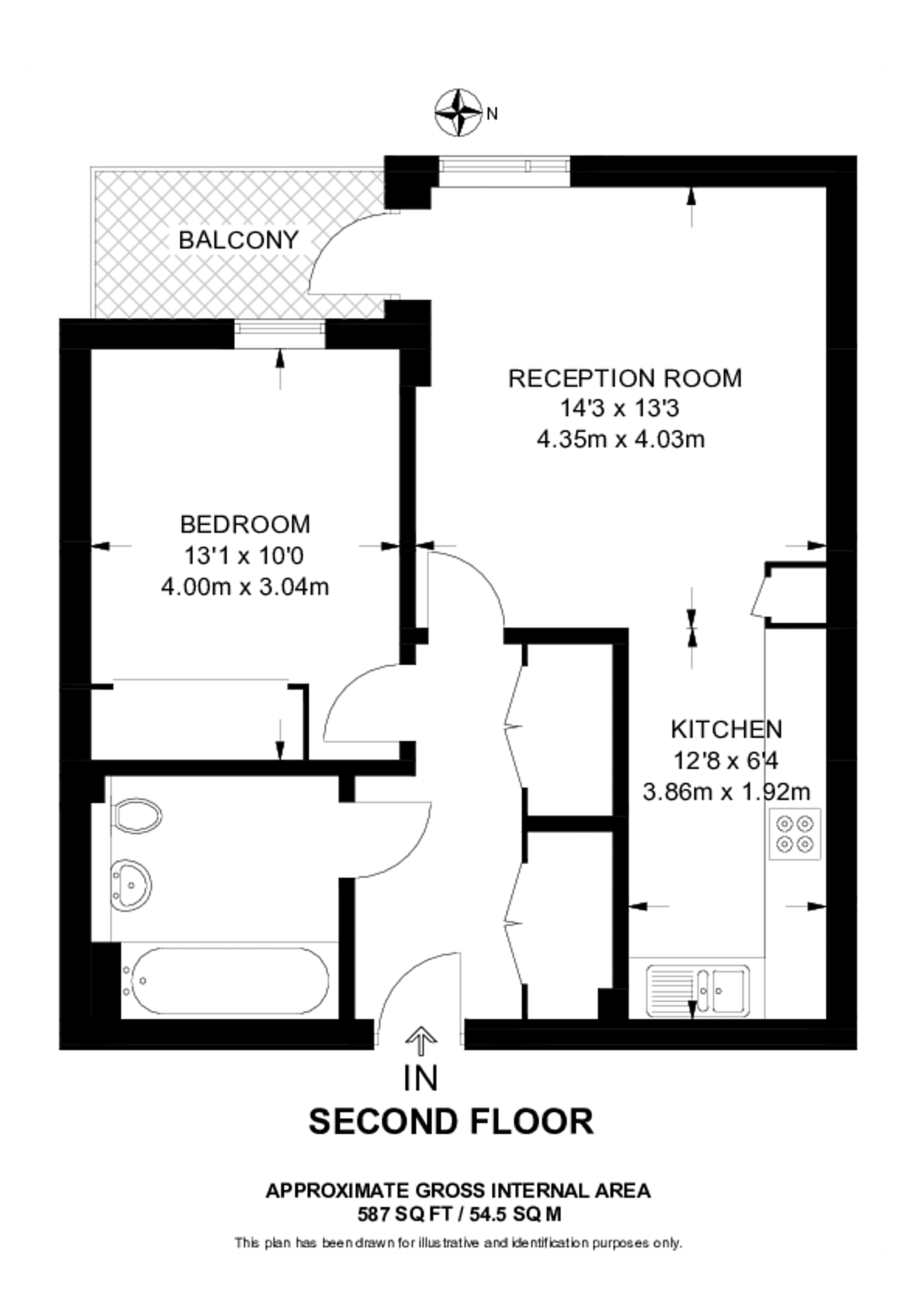 Bardsley Lane, Greenwich floorplan