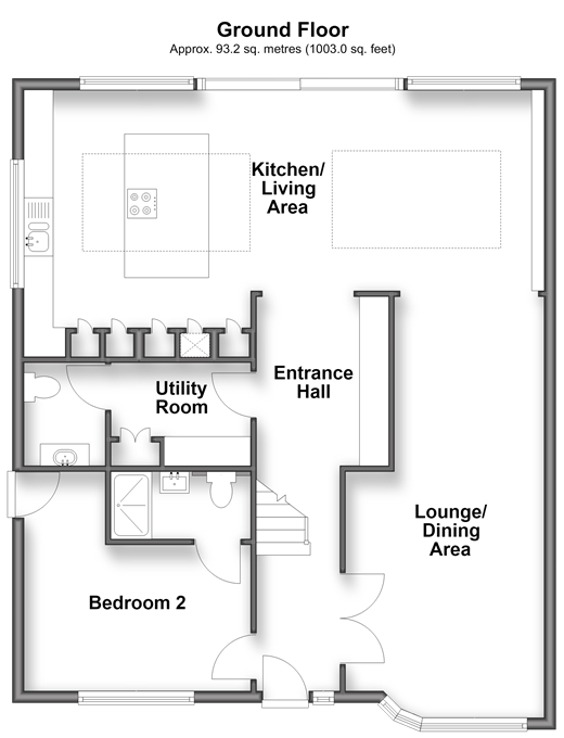Povey Avenue Wainscott, Rochester floorplan