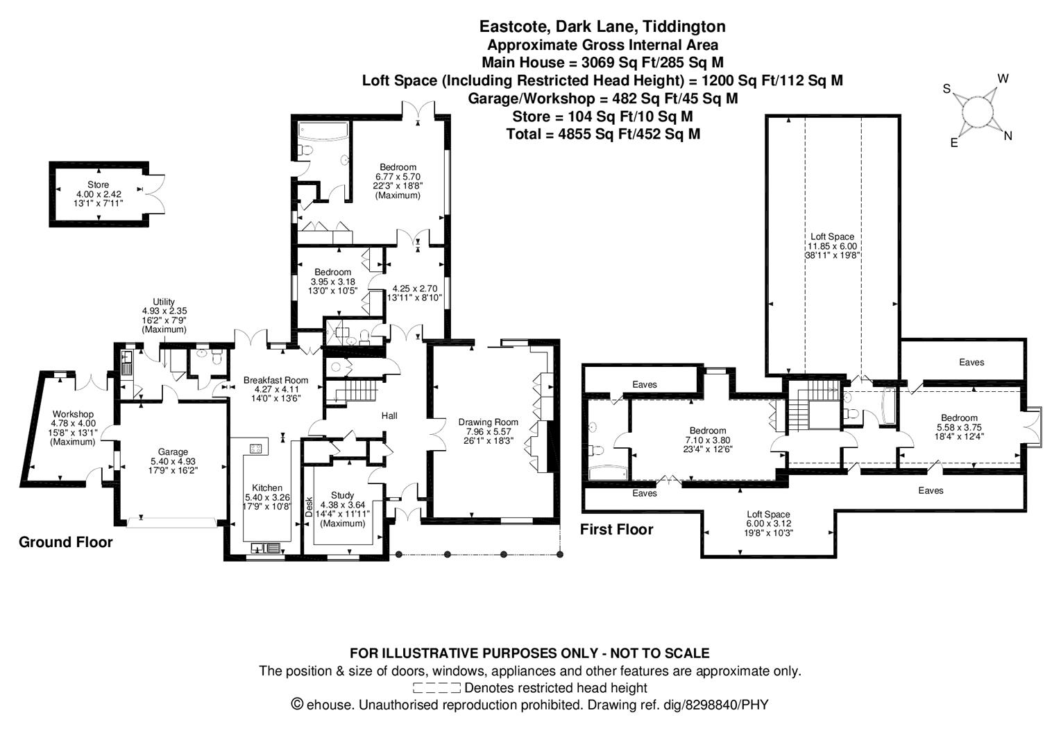 4 Bedrooms Detached house for sale in Dark Lane, Tiddington, Stratford-Upon-Avon, Warwickshire CV37