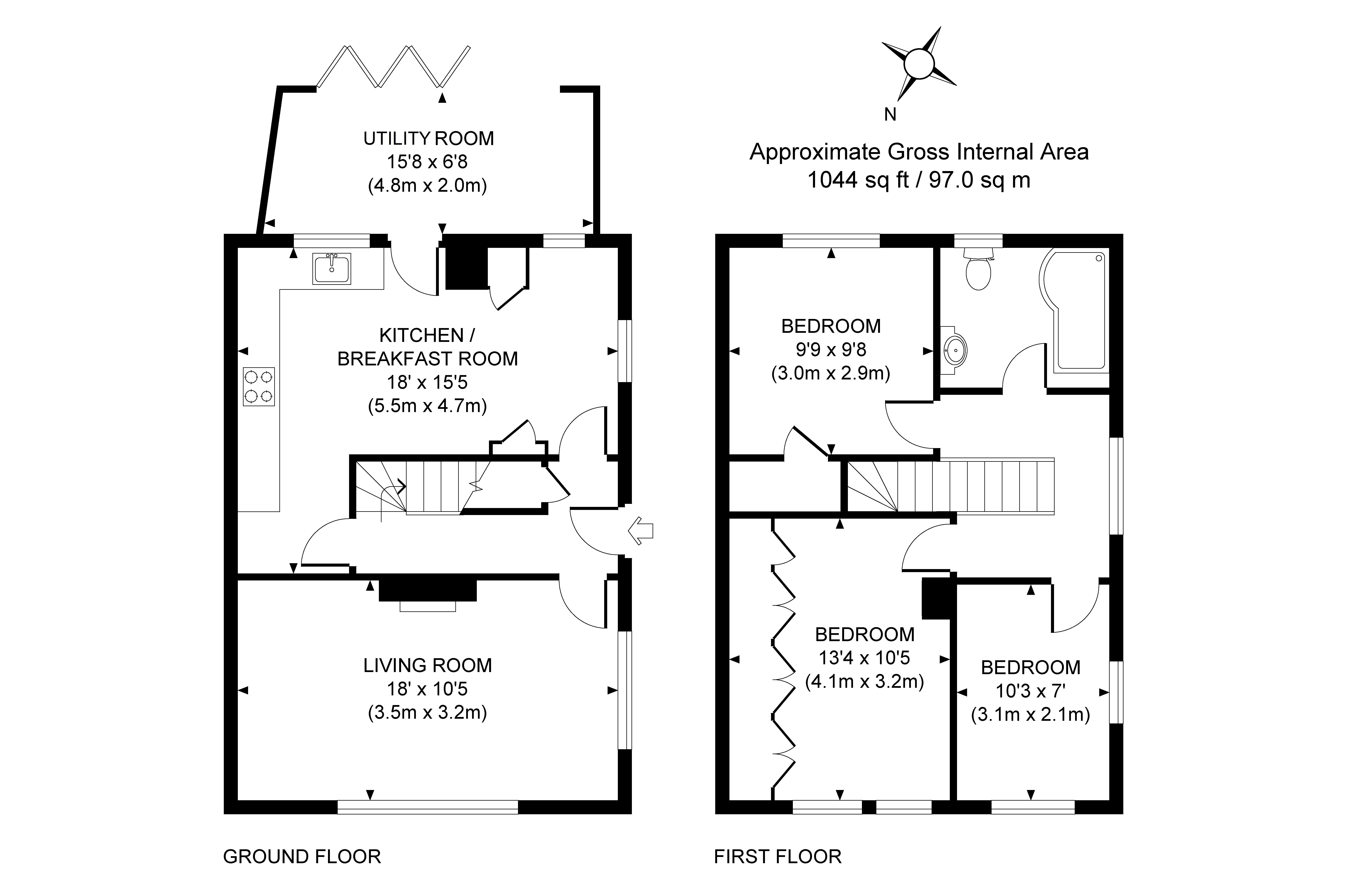 26, Hammond Road, Woking floorplan