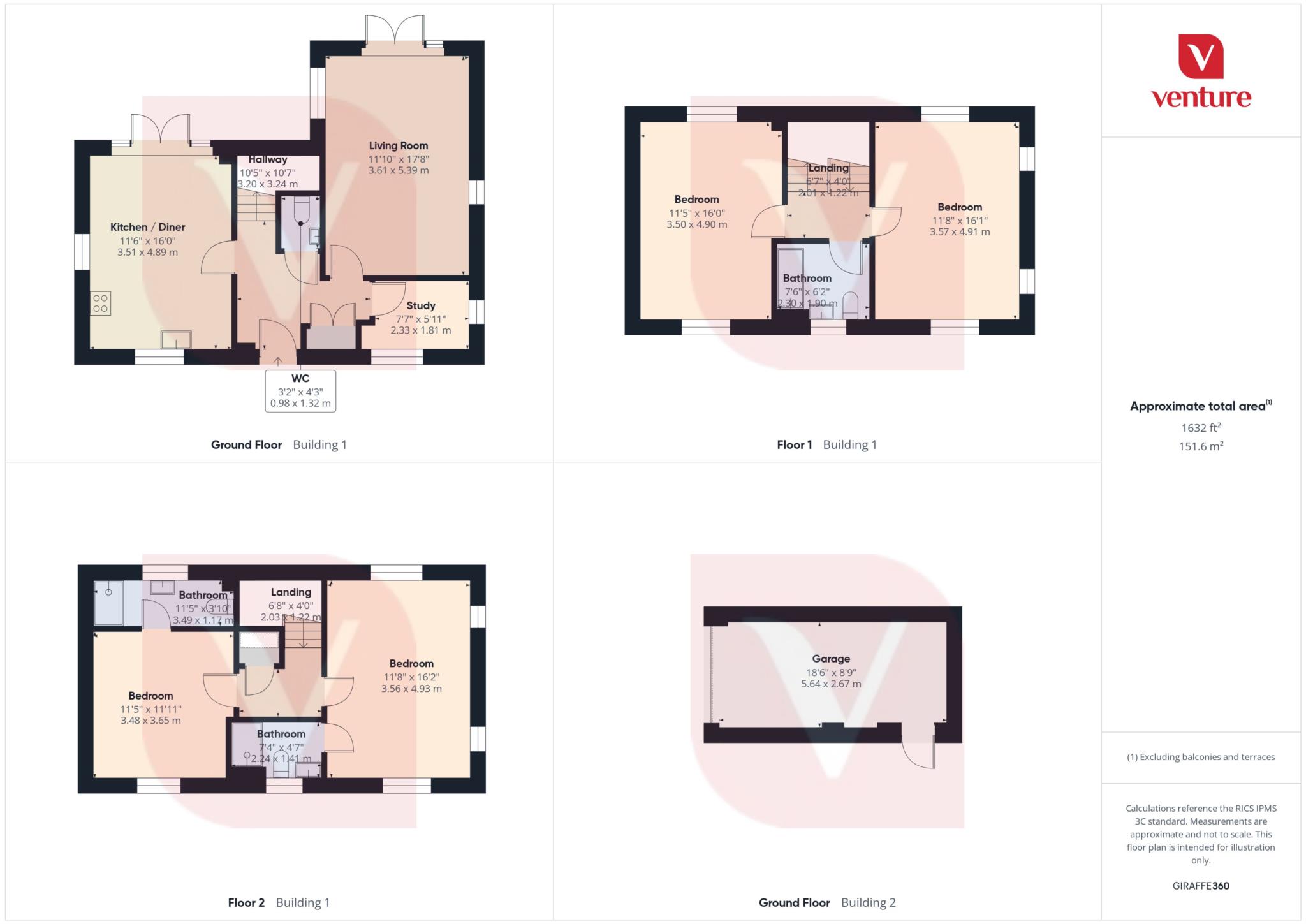 34, Dalmatian Drive, Dunstable floorplan