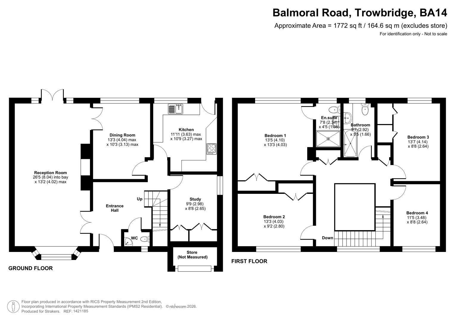 The Beeches, 16, Balmoral Road, Trowbridge floorplan
