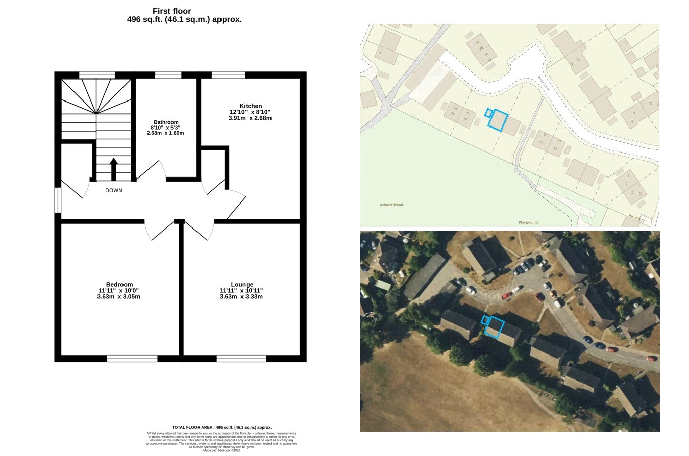 27, Wray Close, West Sussex floorplan