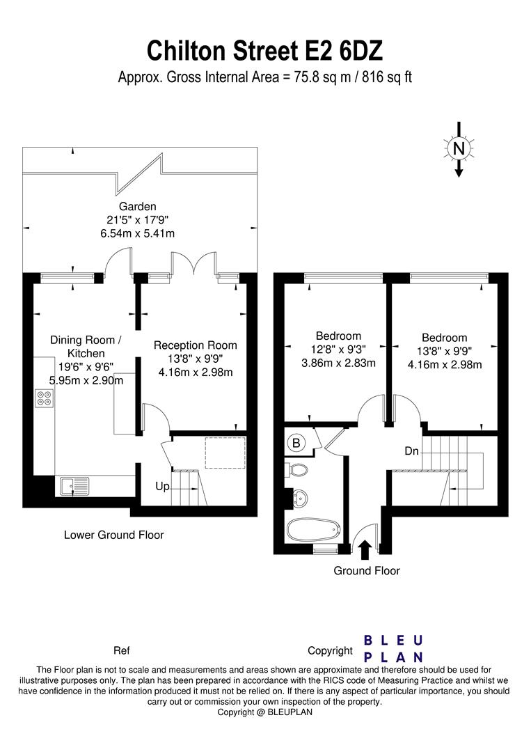 13, Chilton Street, London floorplan