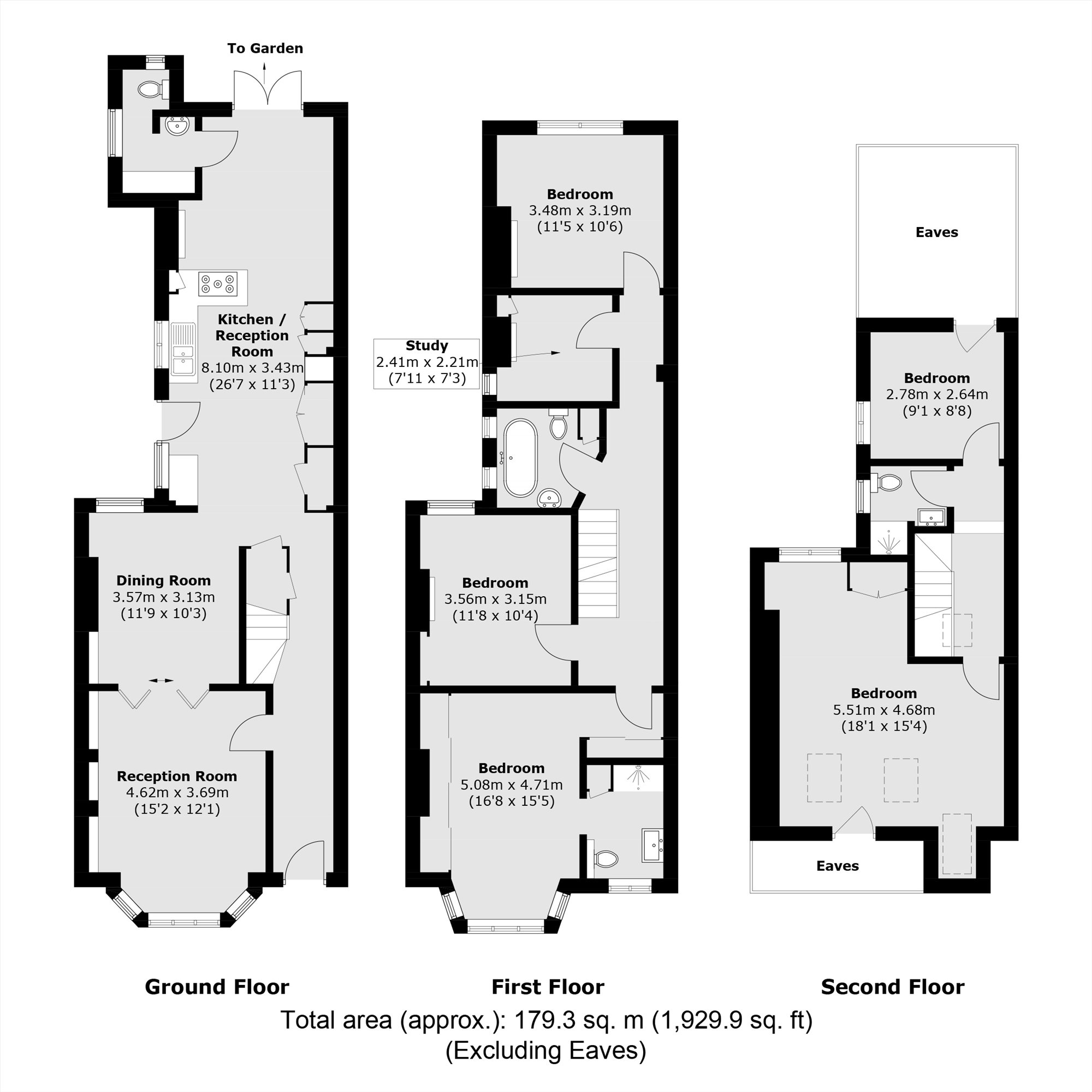 140, Emmanuel Road, London floorplan