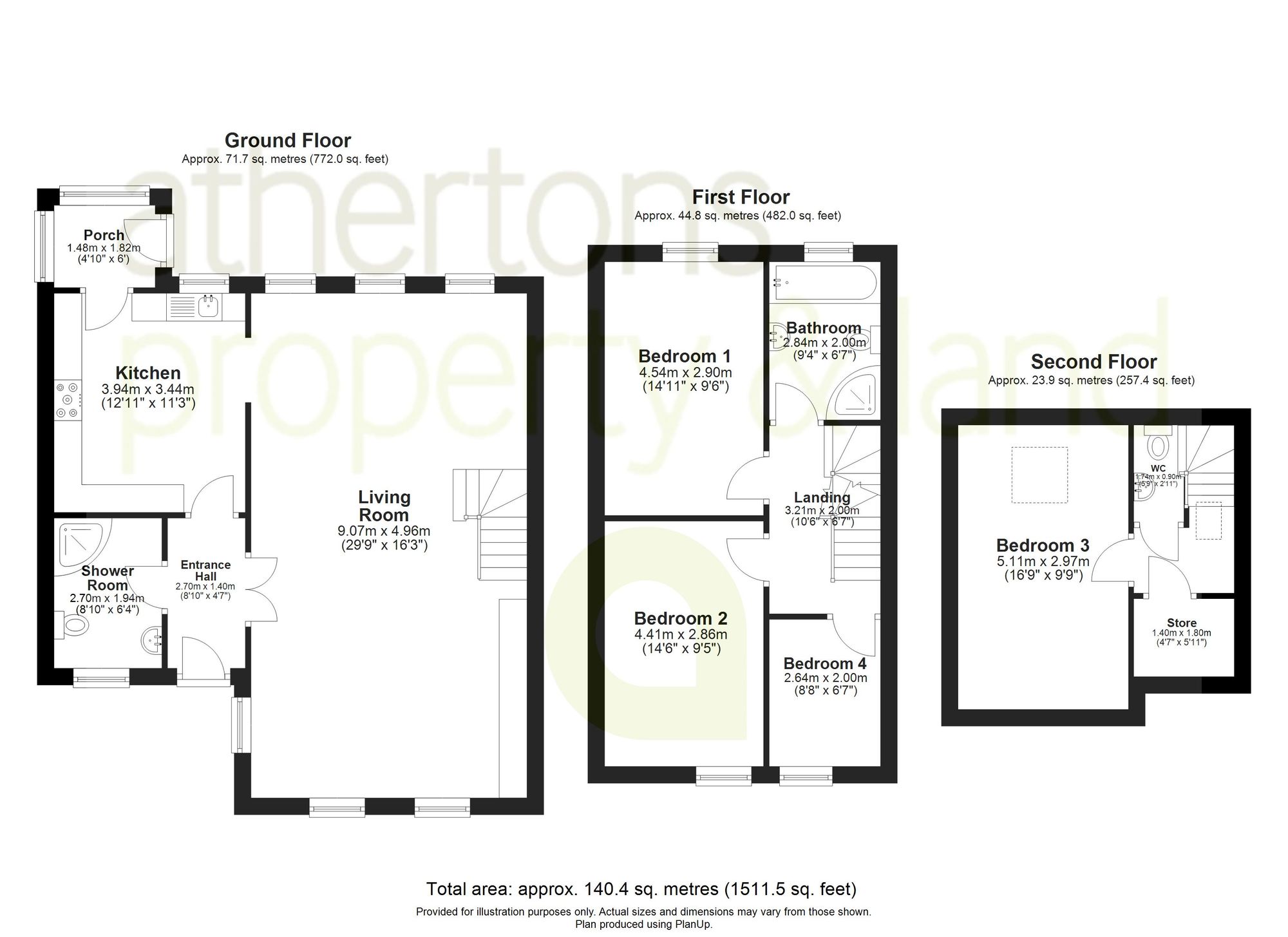 Stoneyholme Higher Ramsgreave Road, Blackburn floorplan