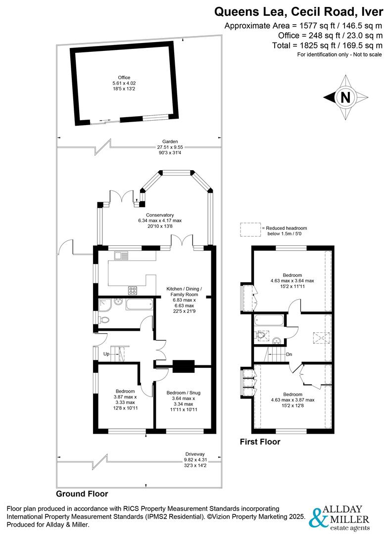 Cecil Road, Iver floorplan