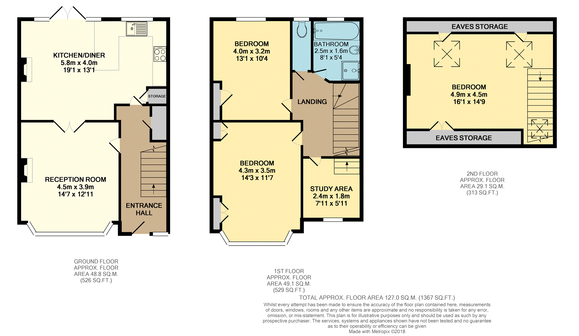 3 Bedrooms Terraced house for sale in Belmont Avenue, New Malden KT3