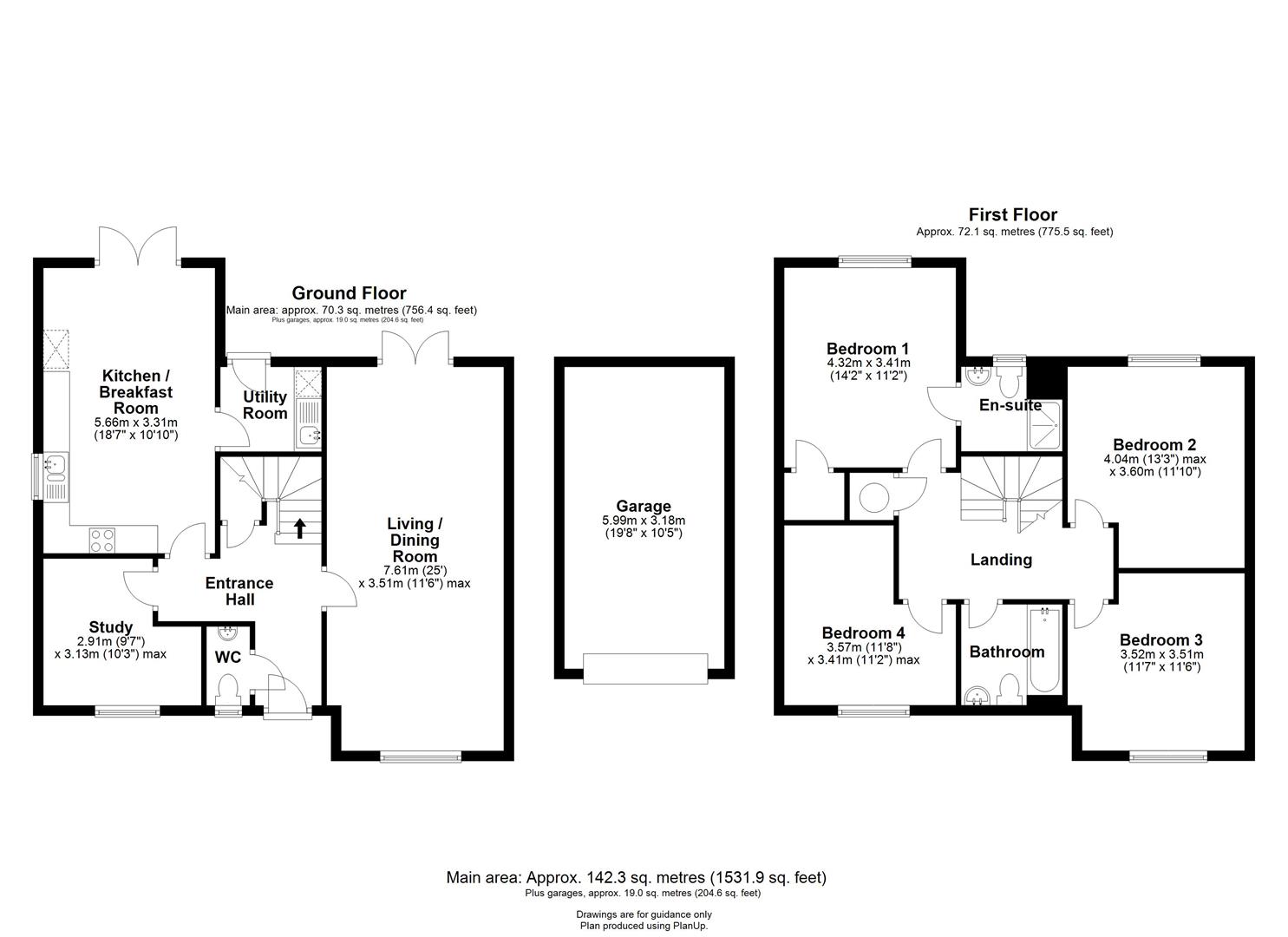 2 Robson Terrace, Cody Road, Cambridge floorplan