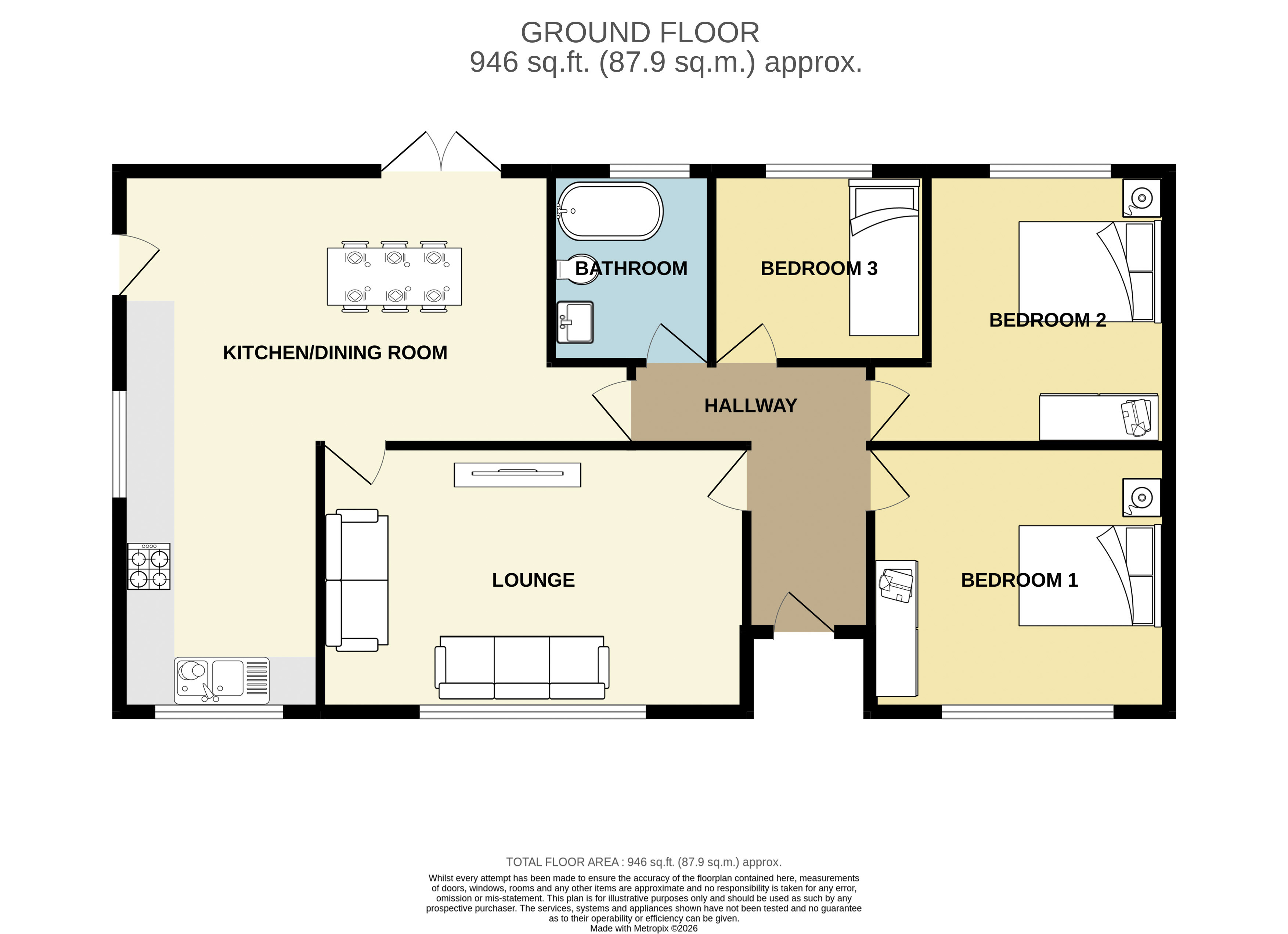 Albany Court, Cornwall floorplan