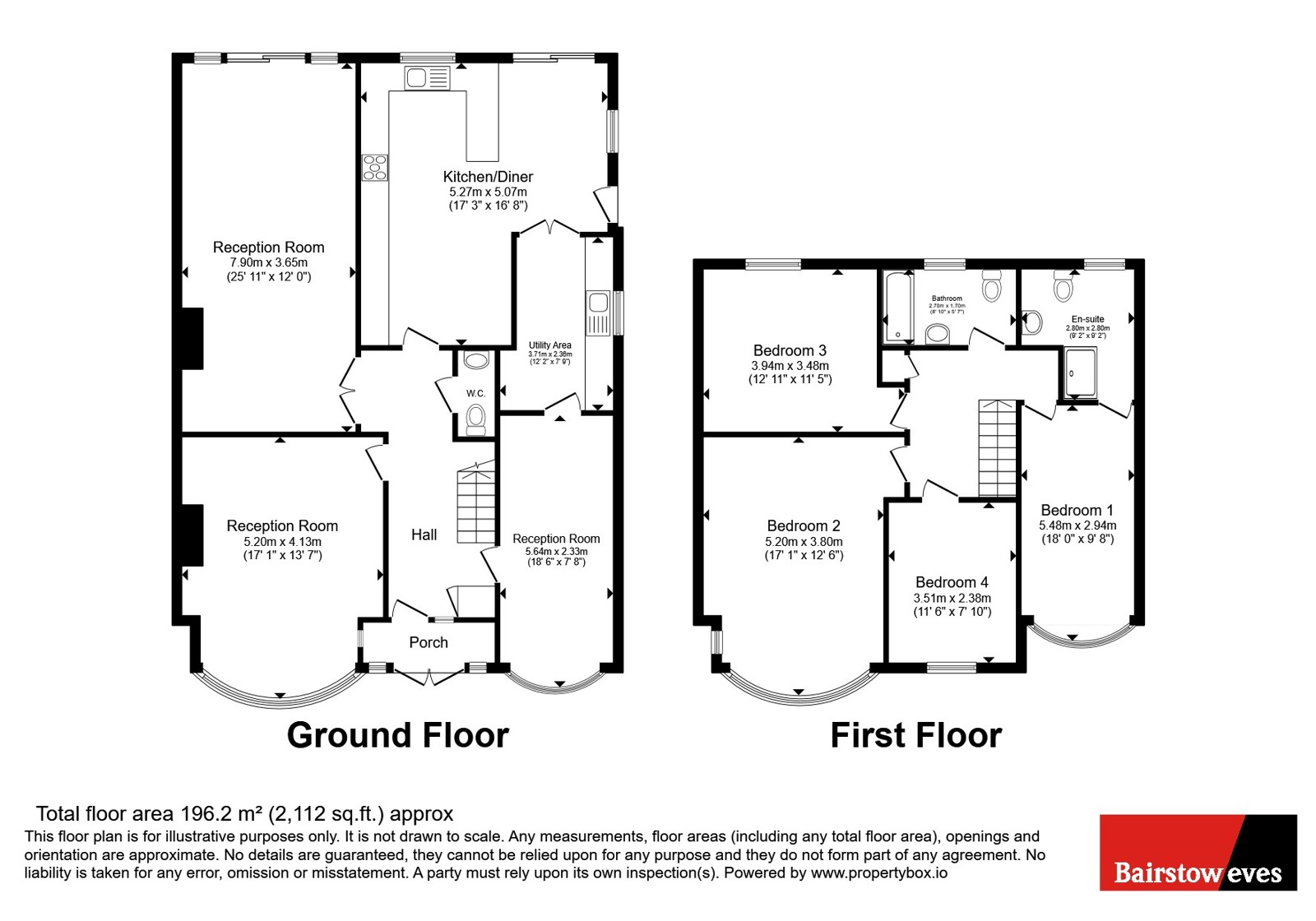 Longwood Gardens, Ilford floorplan