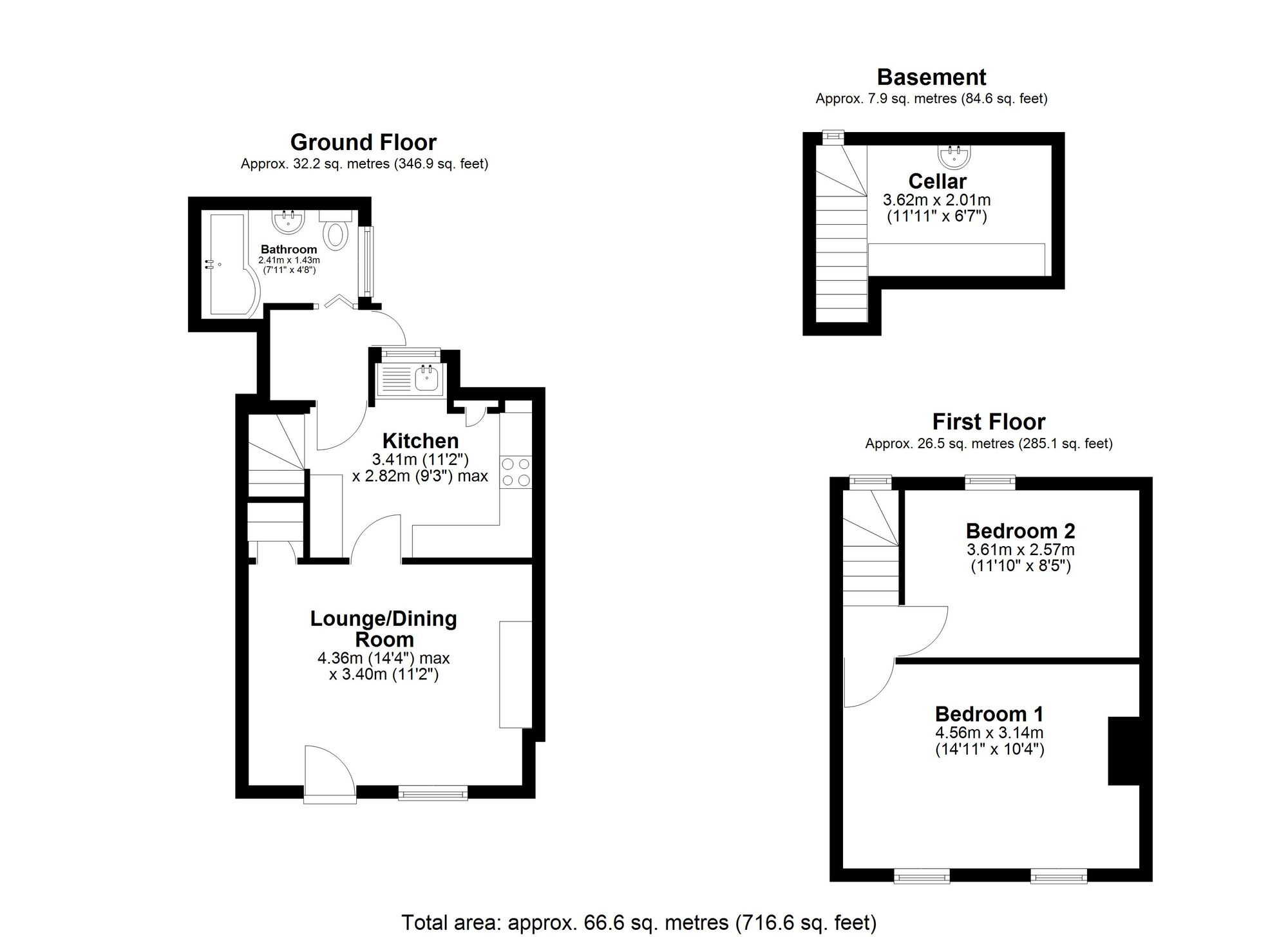 21 Mill Street, Ely floorplan