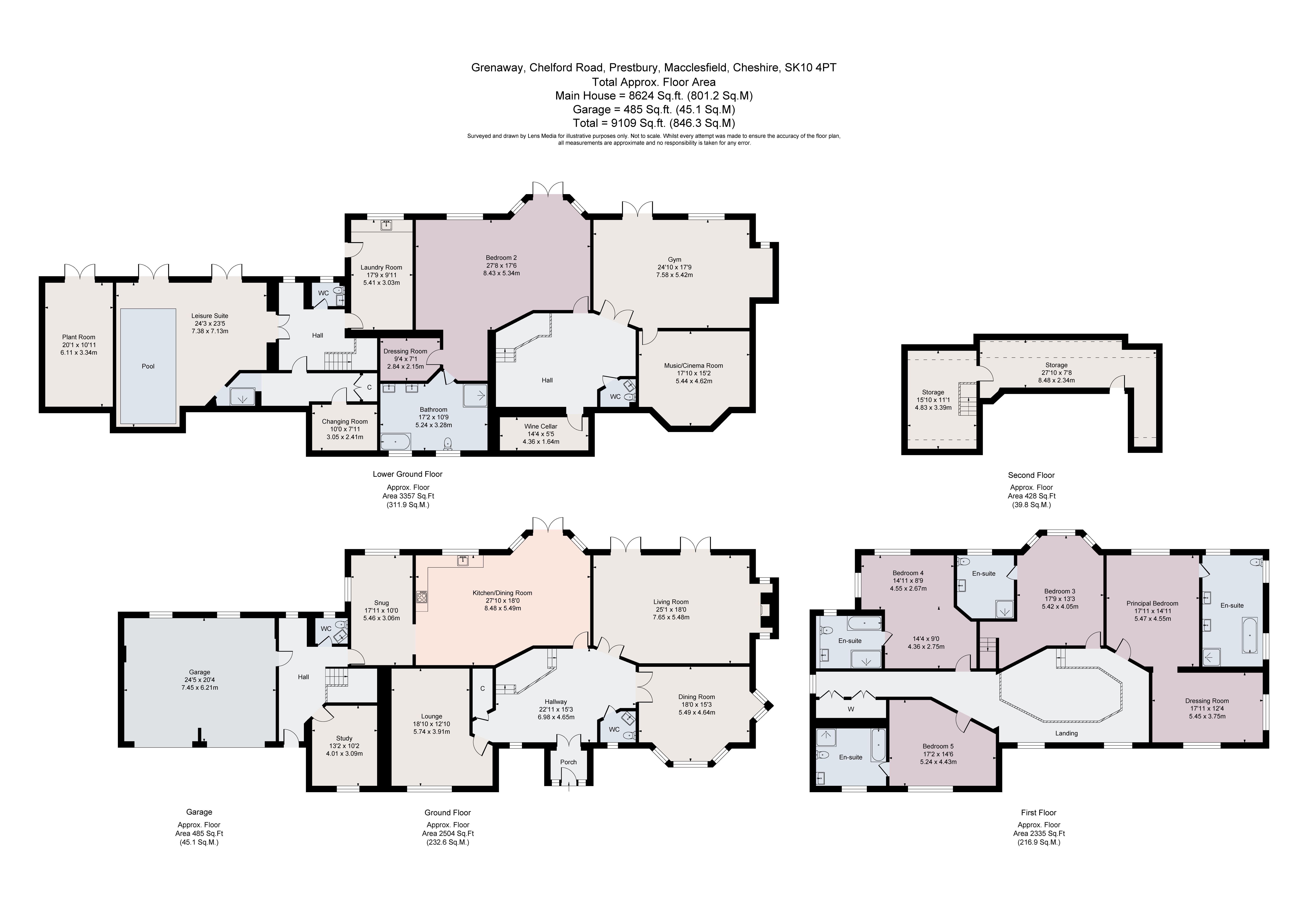 Grenaway,, Chelford Road, Macclesfield floorplan