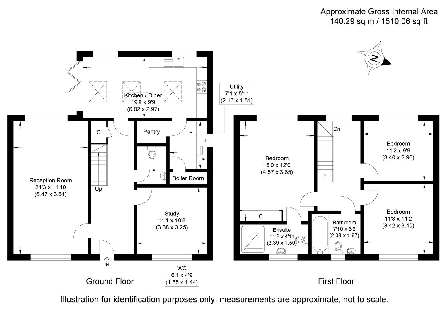 4, Redbank Close, Newport floorplan