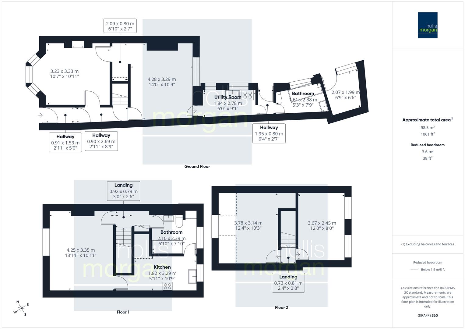 45, Hanham Road, Bristol floorplan