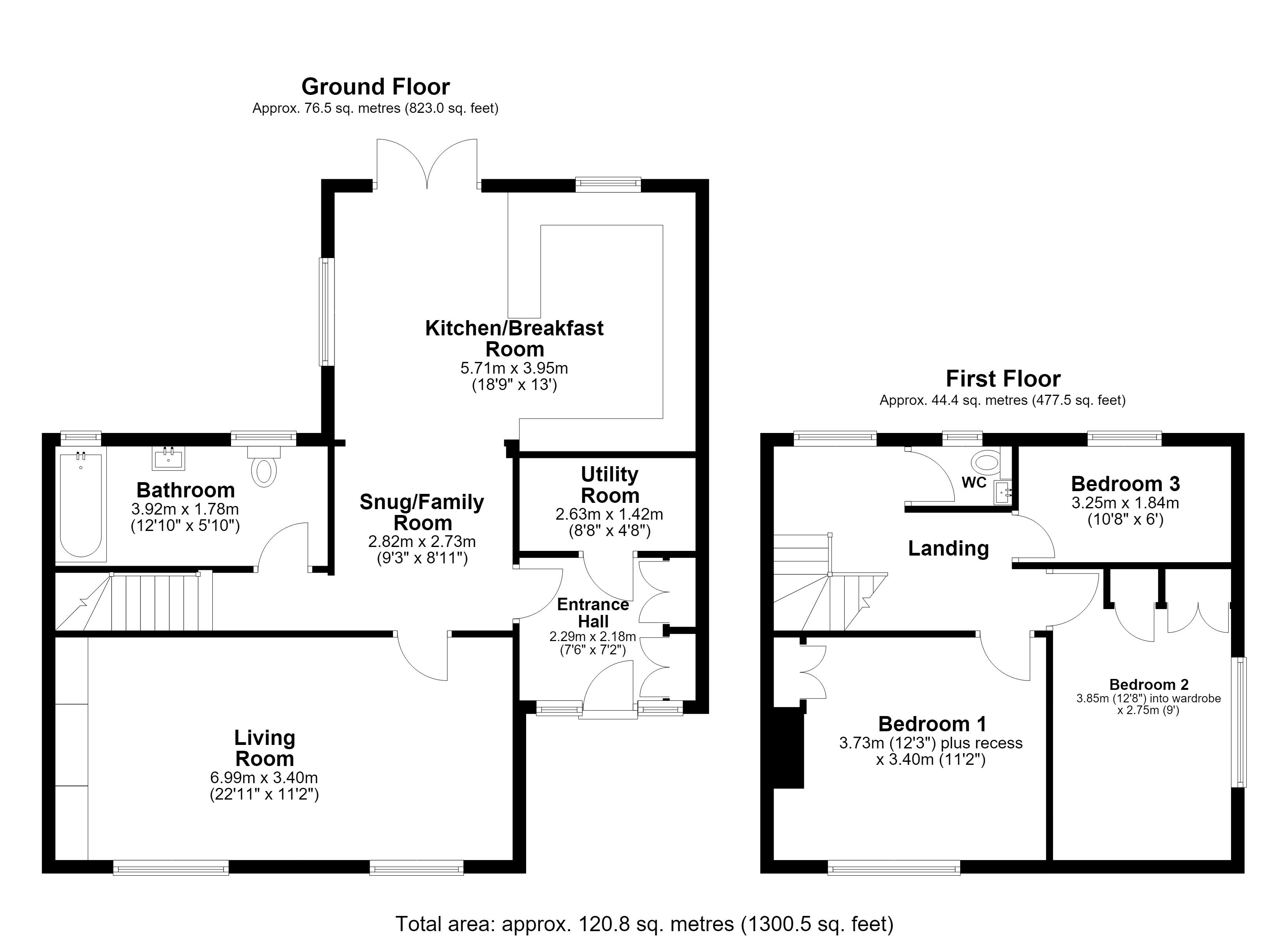 8, Bruisyard Road, Suffolk floorplan