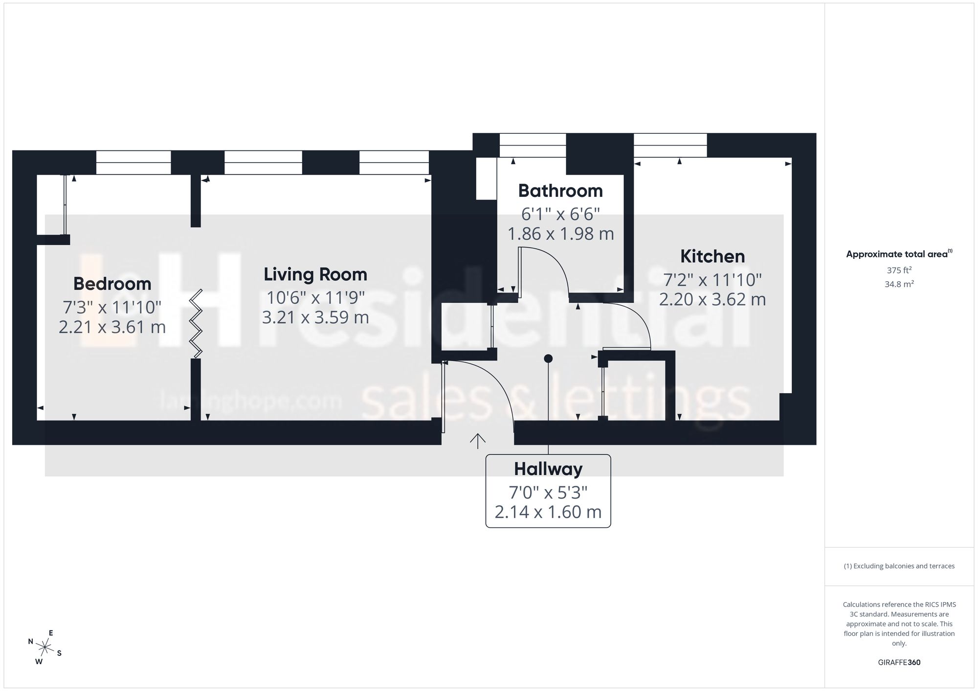 15 Buckton Road, Borehamwood floorplan
