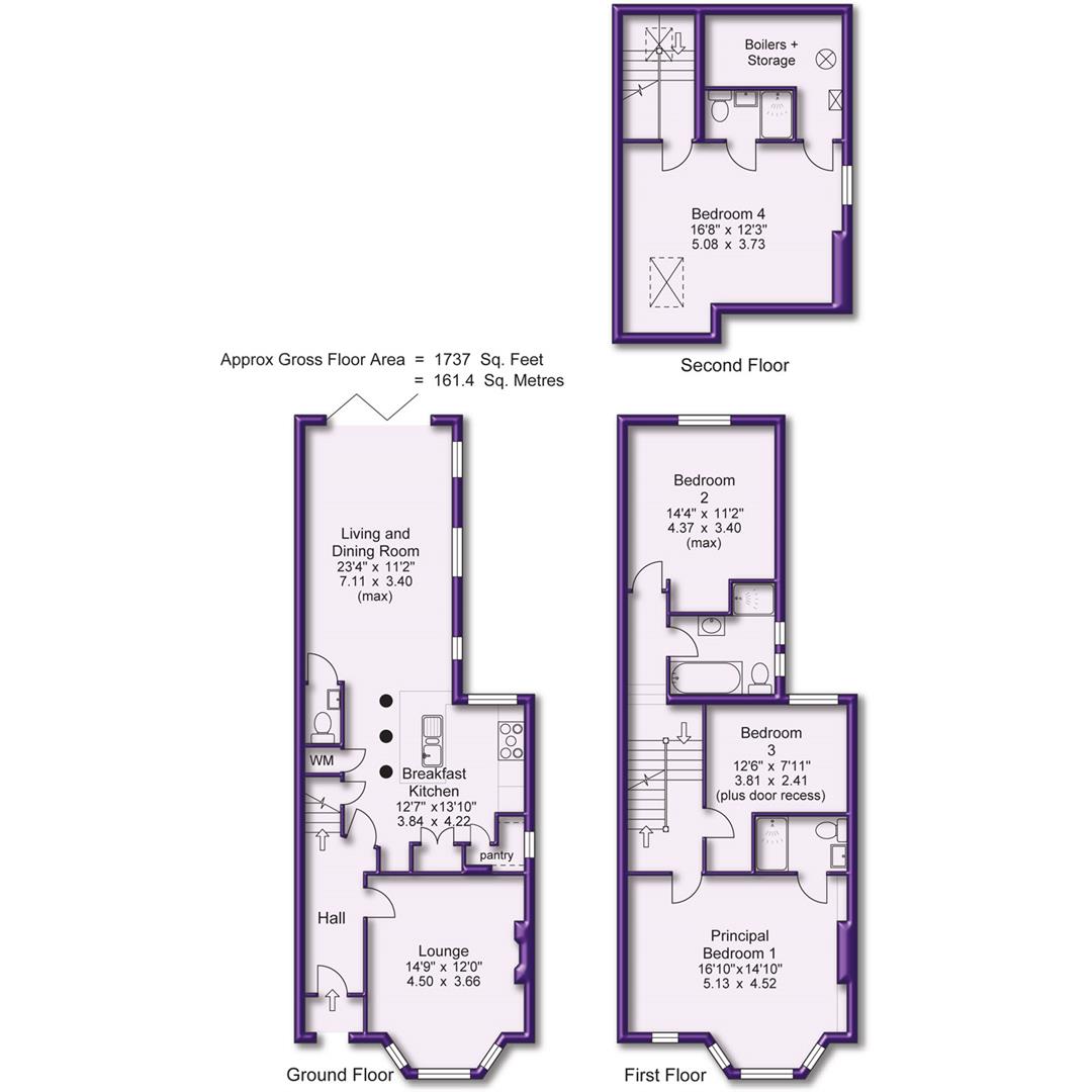 6, Richmond Road, Altrincham floorplan