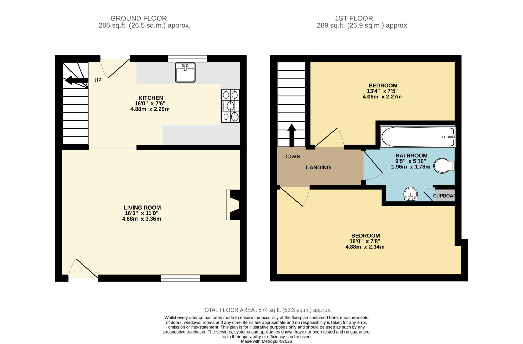 19, Goose Street, Beckington floorplan