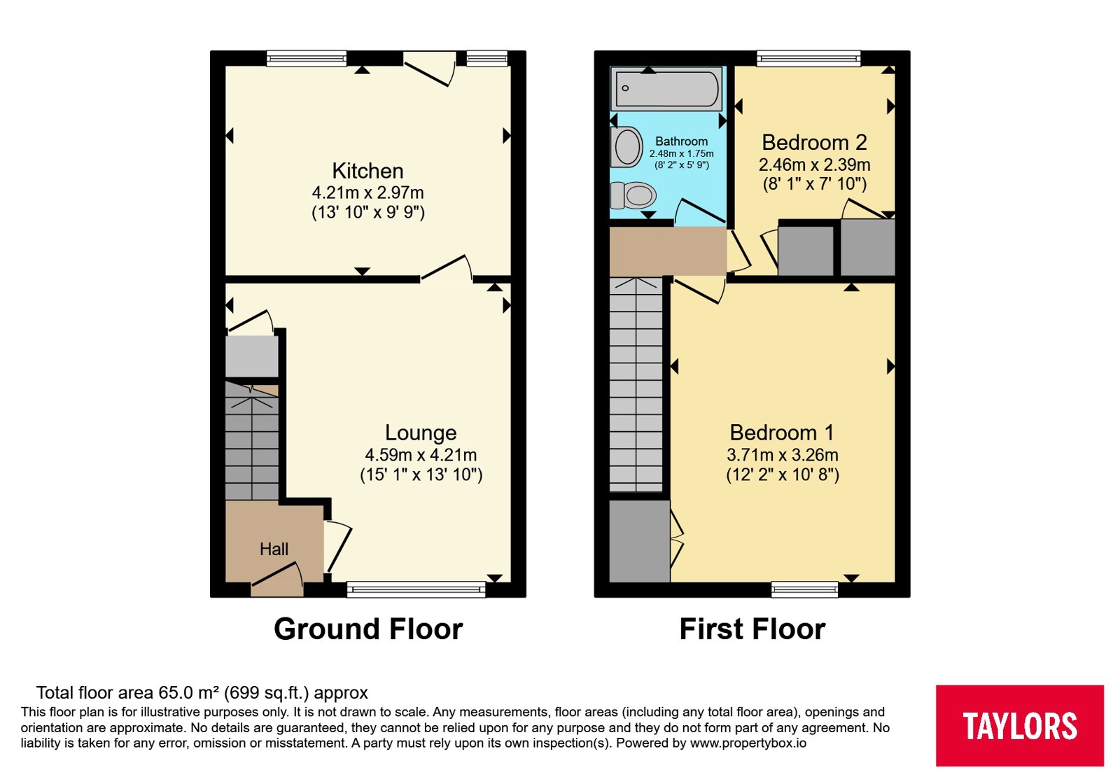 29, Allington Drive, Bristol floorplan