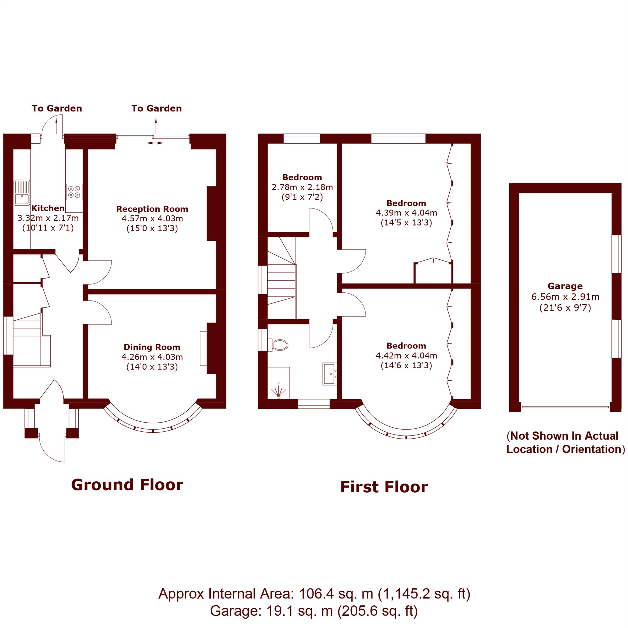 100, Canberra Road, London floorplan