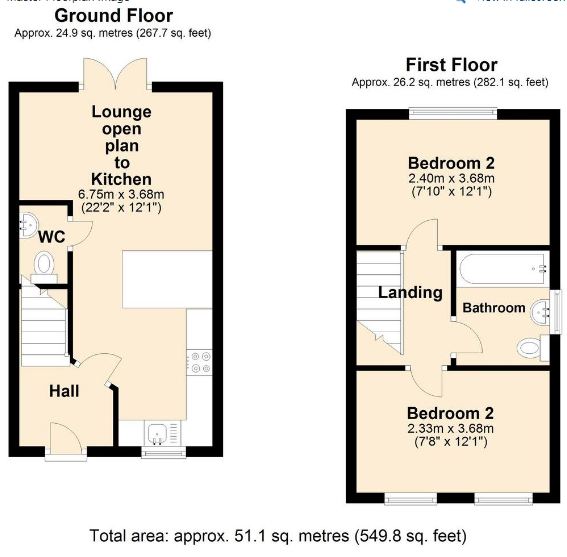 69, Weston-super-Mare floorplan