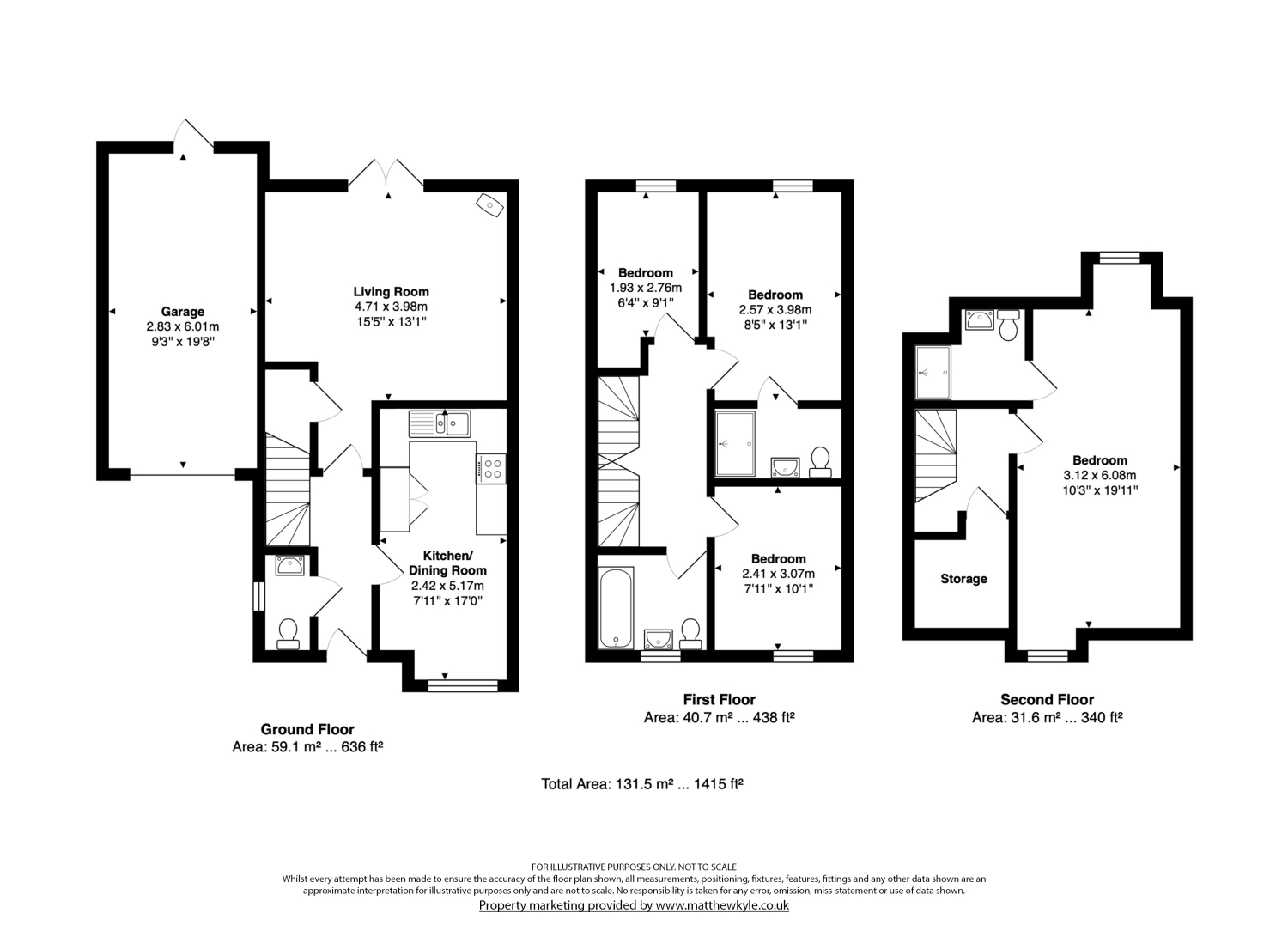 17, Queens Avenue, Welwyn Garden City floorplan