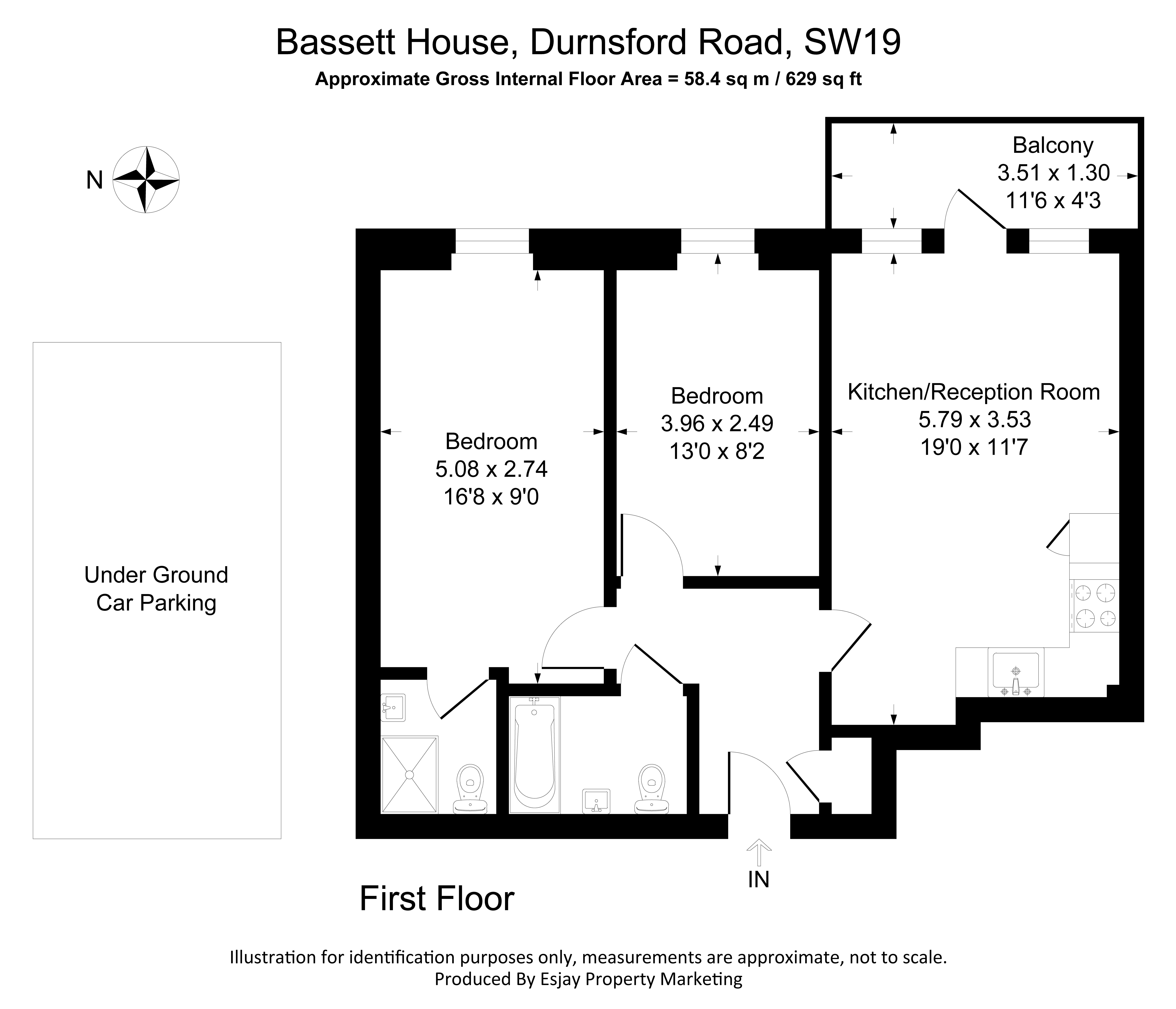 Durnsford Road, London floorplan