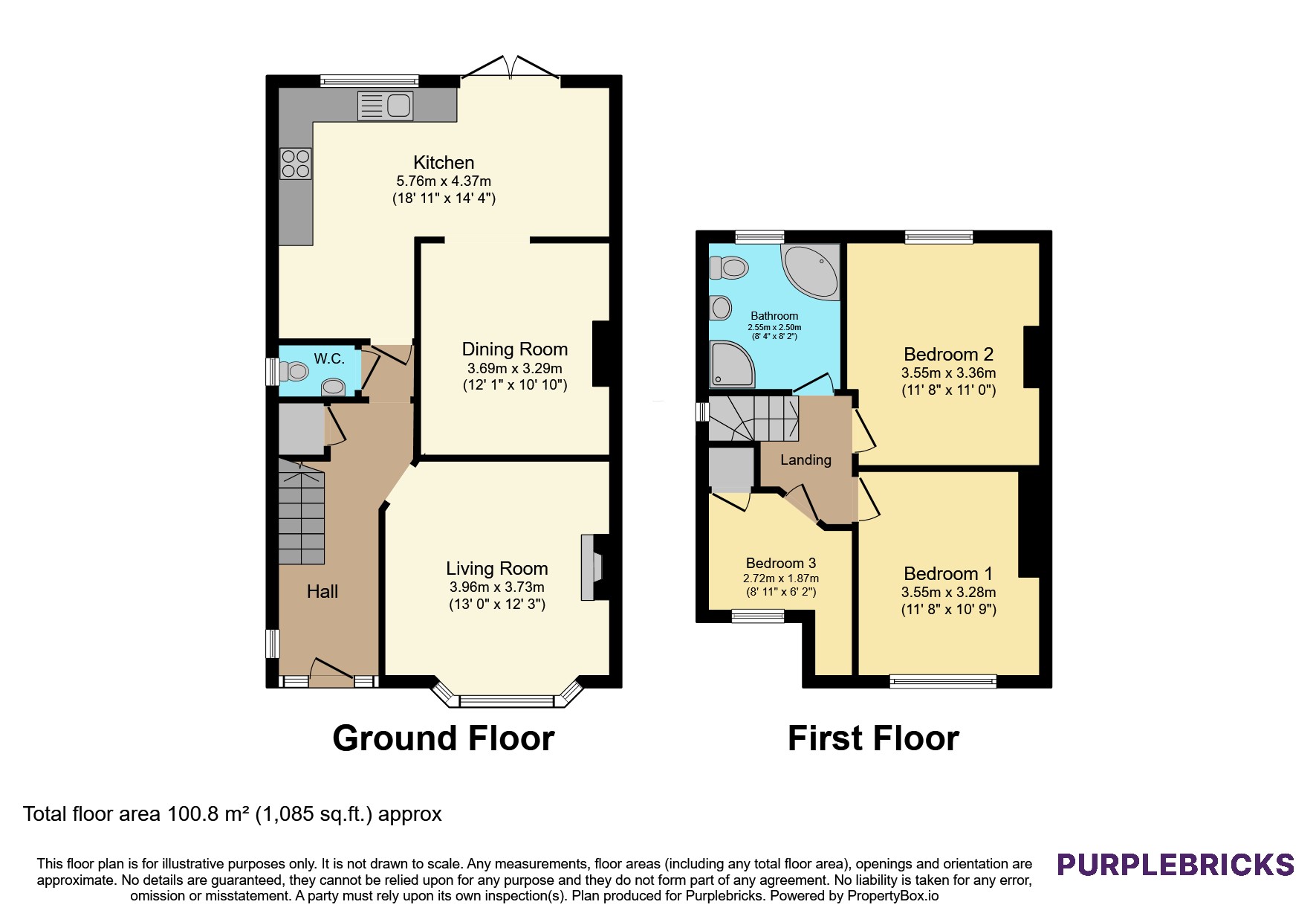 26, Fountayne Street, Goole floorplan