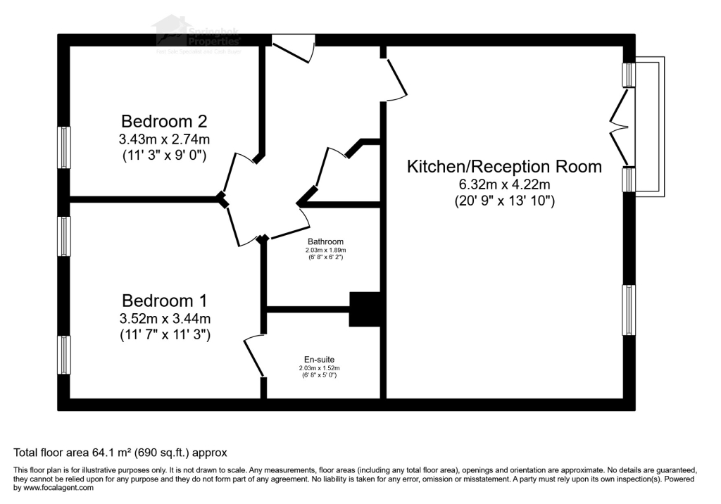 Bridge Lane Mews, Frodsham floorplan