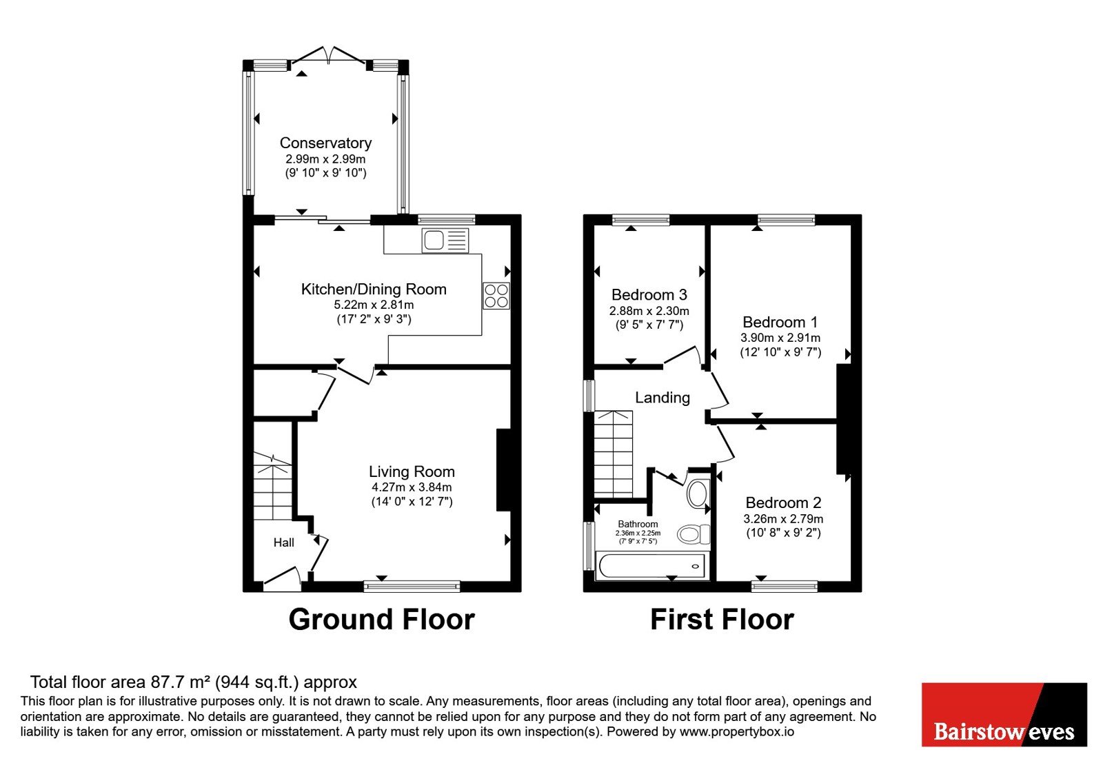 22, Wellfield Road, West Midlands floorplan