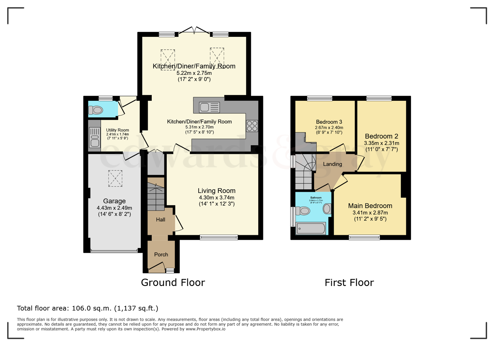 10, Cartersfield Lane, Walsall floorplan