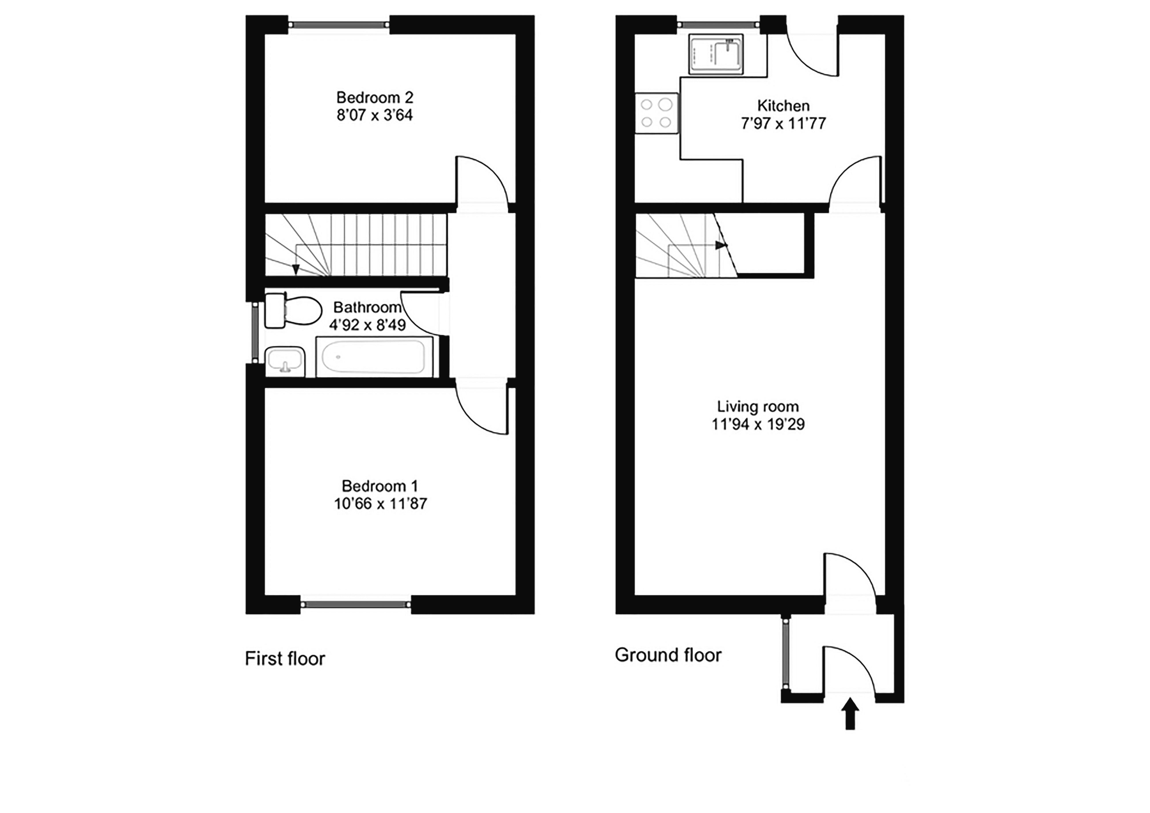 Cameron Grove, Inverkeithing KY11, 2 bedroom property for sale