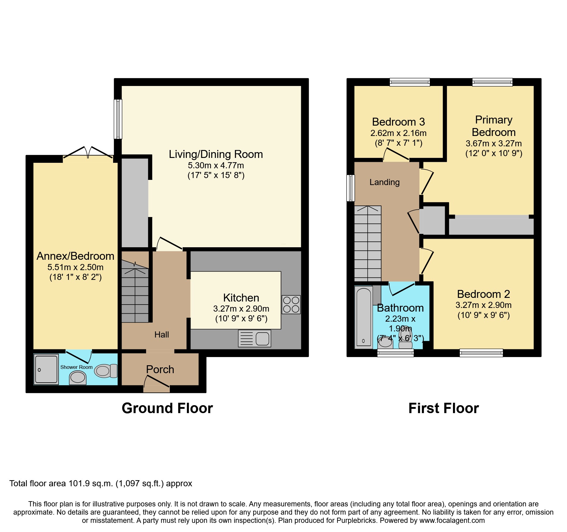 35, Queensway, Thetford floorplan