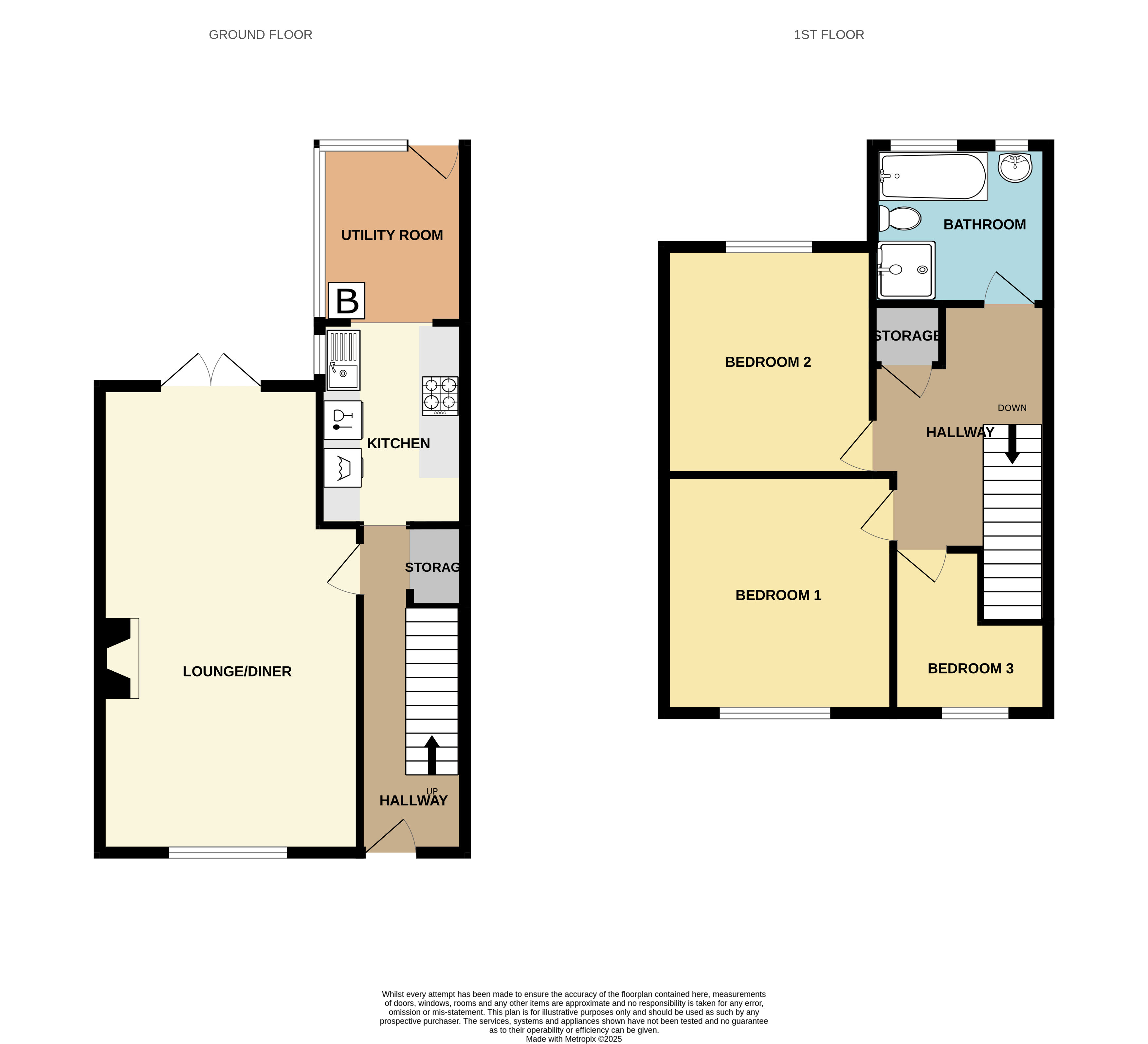 44, Staining Road, Blackpool floorplan